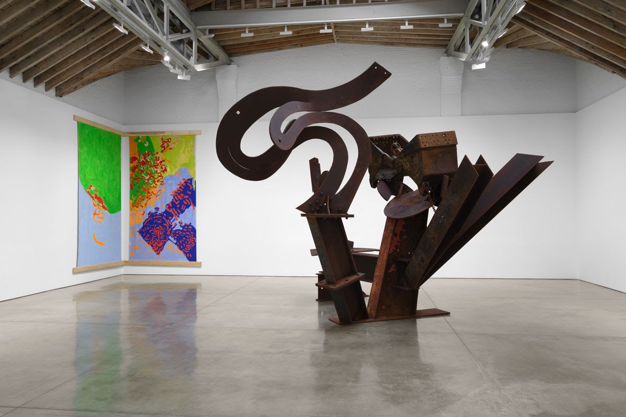 Mark di Suvero, Painting and Sculpture at Paula Cooper, photo 2