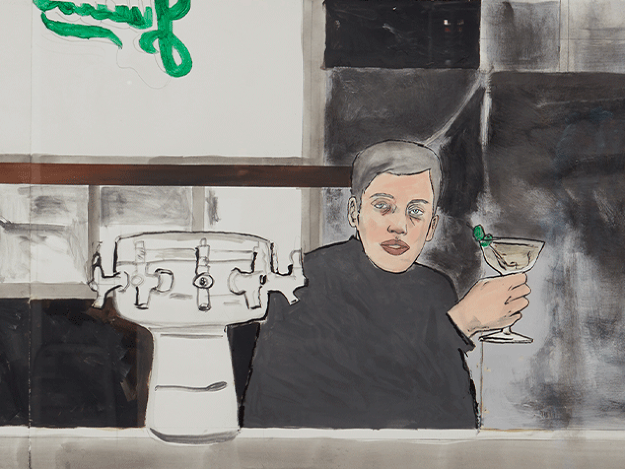 Hernan Bas, Developing Time Life at Lehmann Maupin, photo 3