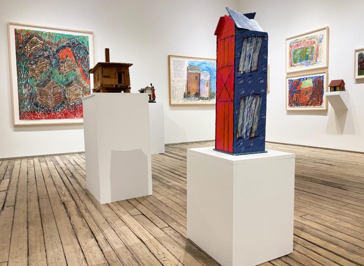 Beverly Buchanan, Shacks and Legends, 1985-2011 at Andrew Edlin, photo 2