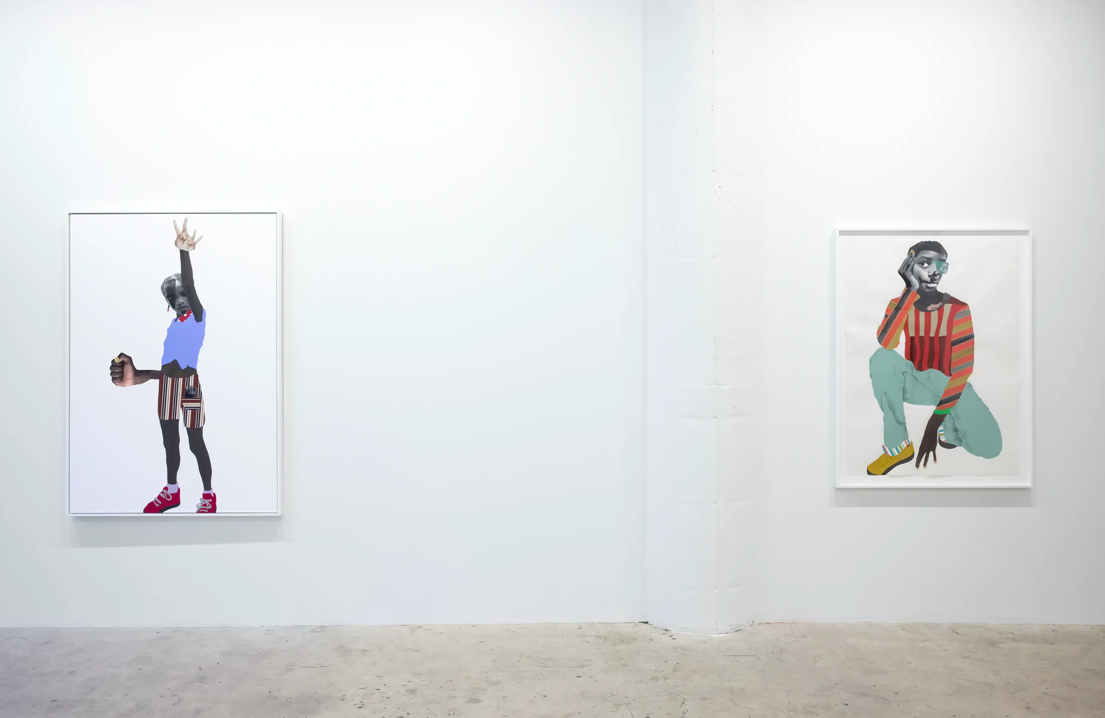 Deborah Roberts, O' Say Can't You See at Vielmetter, photo 7