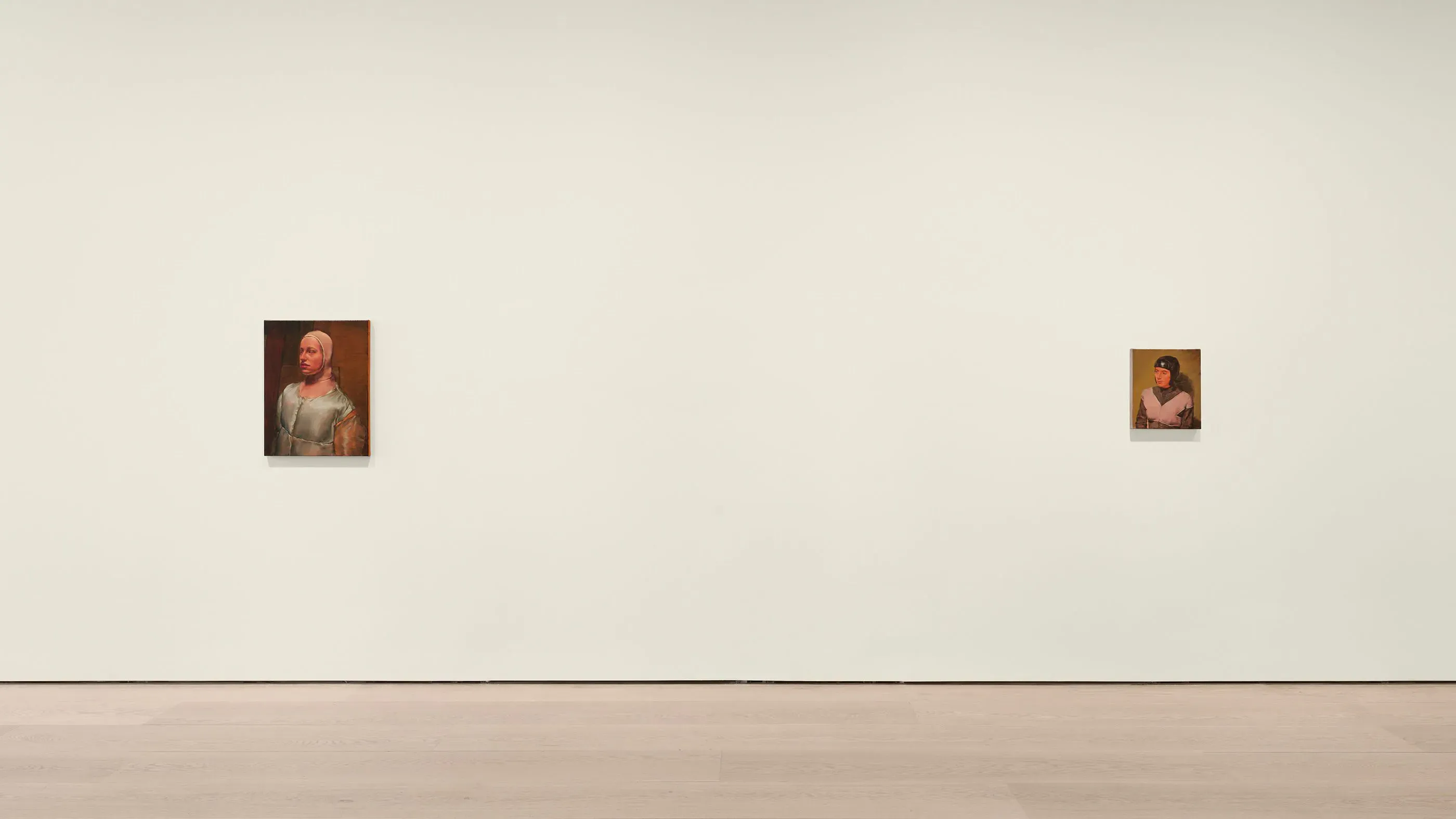 Michaël Borremans, The Monkey at David Zwirner, photo 2