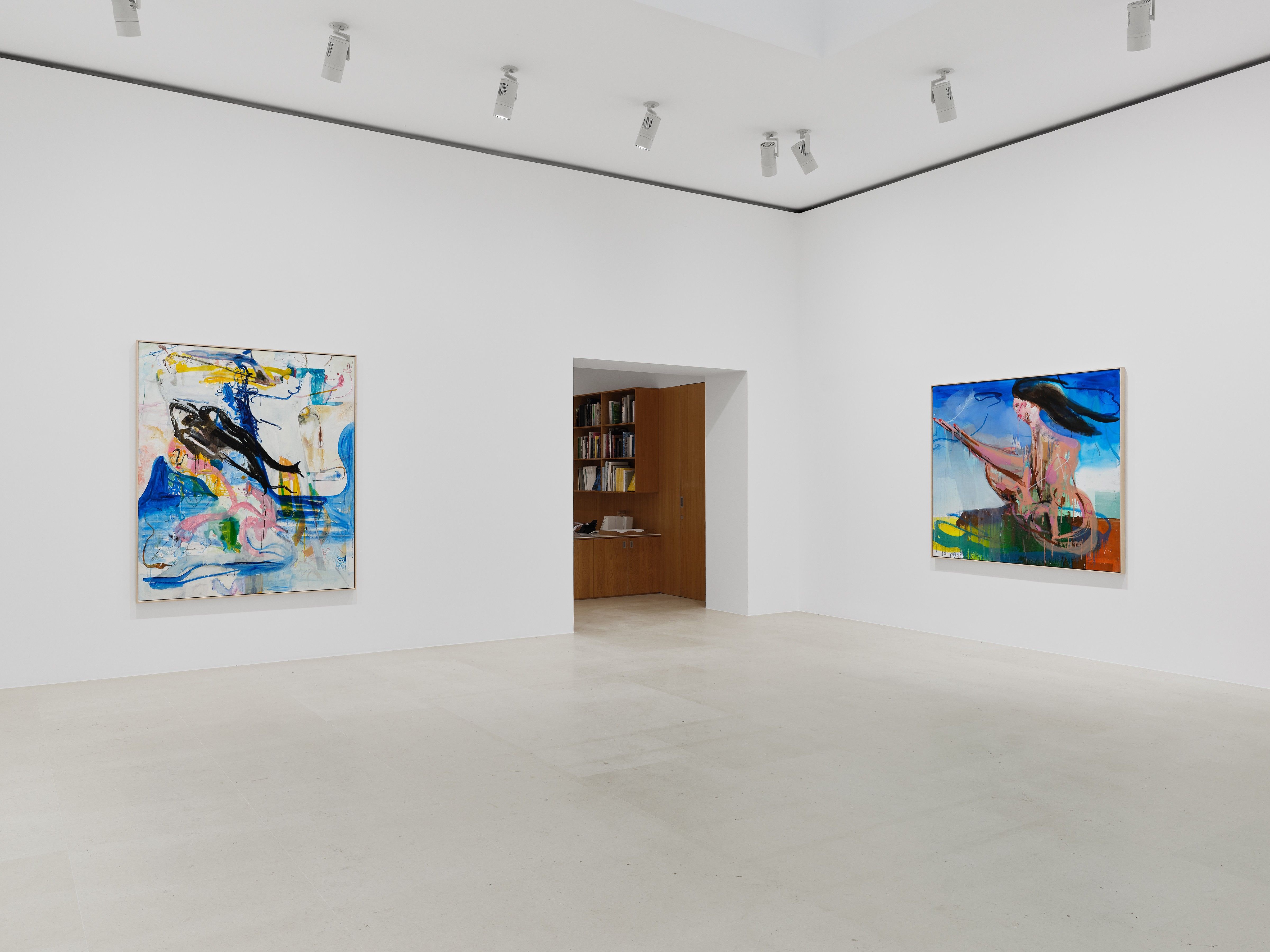 Albert Oehlen, Endless Summer at Gagosian, photo 3