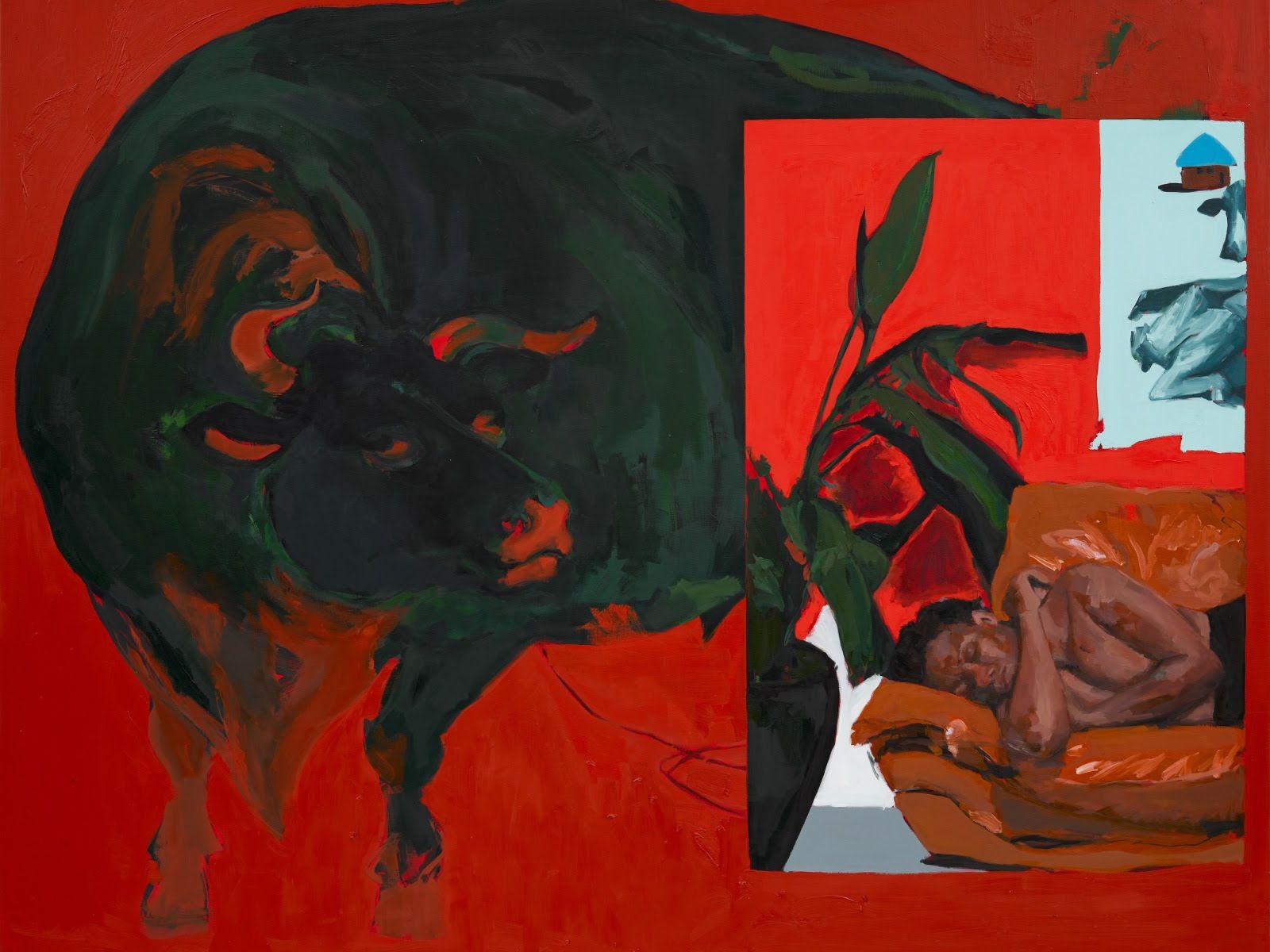 Kudzanai-Violet Hwami, Incantations at Victoria Miro, photo 2