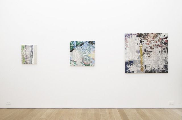 Lucas Ajemian, Laundered Paintings at Marlborough, photo 7