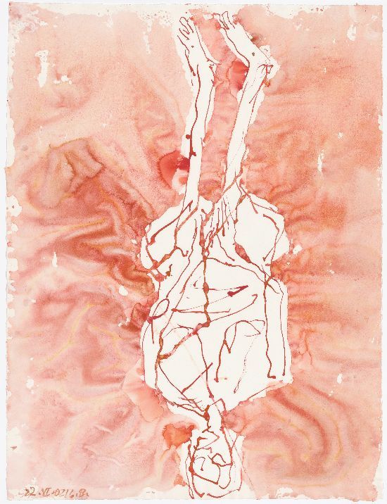 Georg Baselitz, New Drawings at Thaddaeus Ropac, photo 2