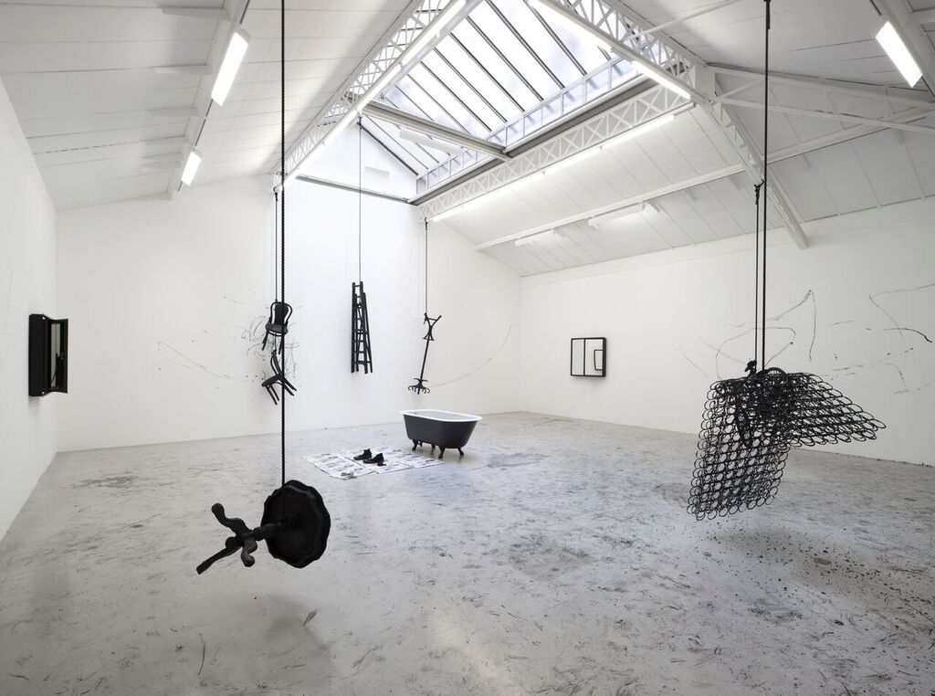 Robin Rhode, Force Of Circumstance at Mennour, photo 6