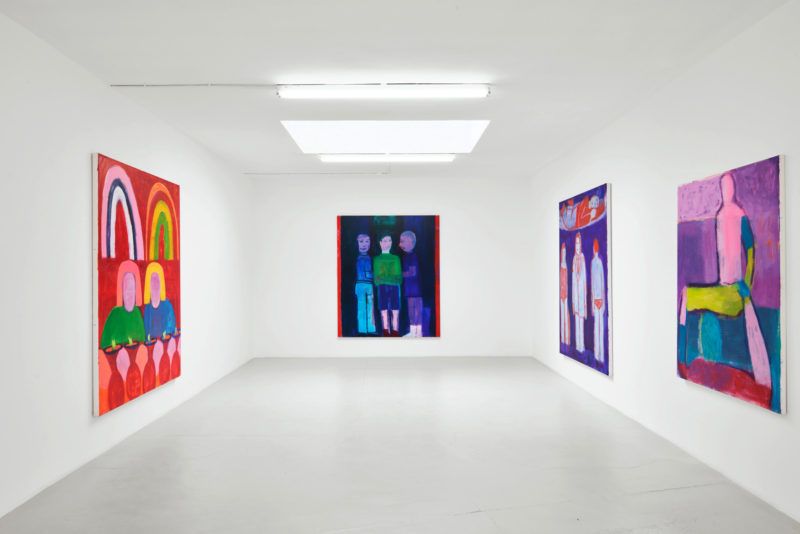 Katherine Bradford, Legs and Stripes at Campoli Presti, photo 6