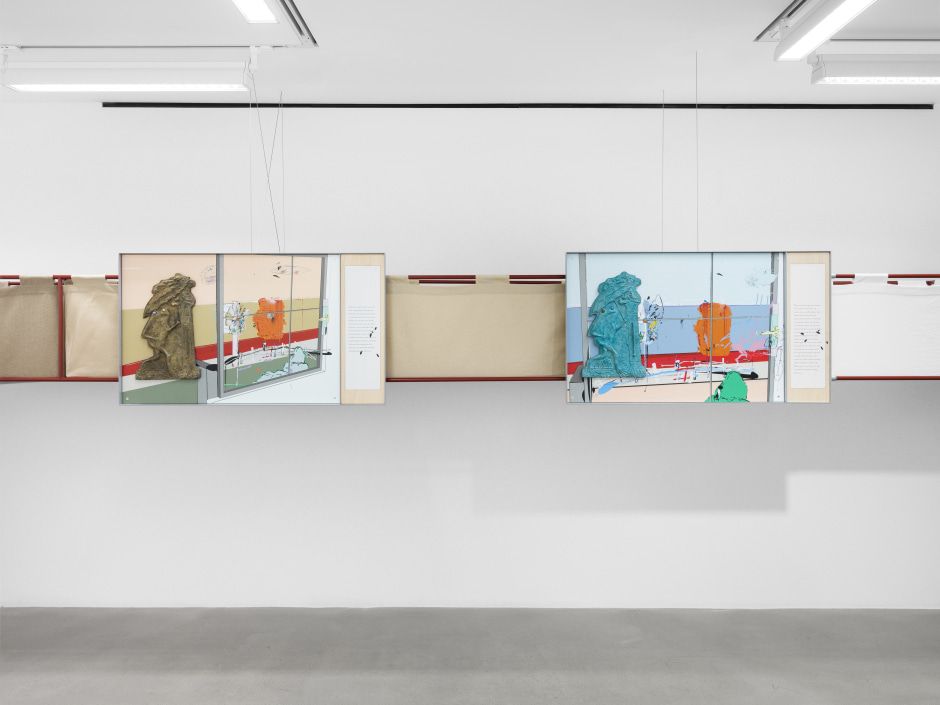 Helen Marten, Third Moment Profile The Almost Horse at Sadie Coles, photo 3