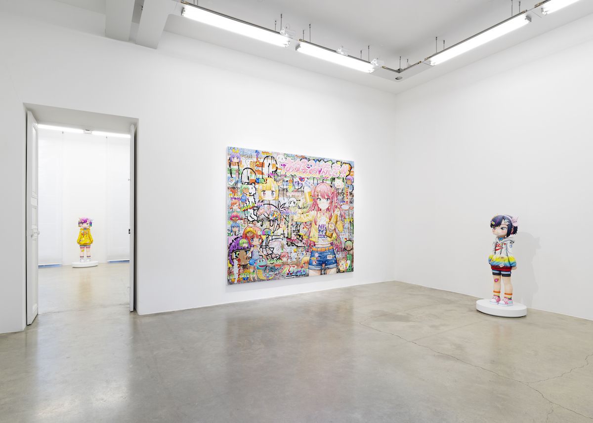 Mr., Invoke It and a Flower Shall Blossom at Perrotin, photo 3
