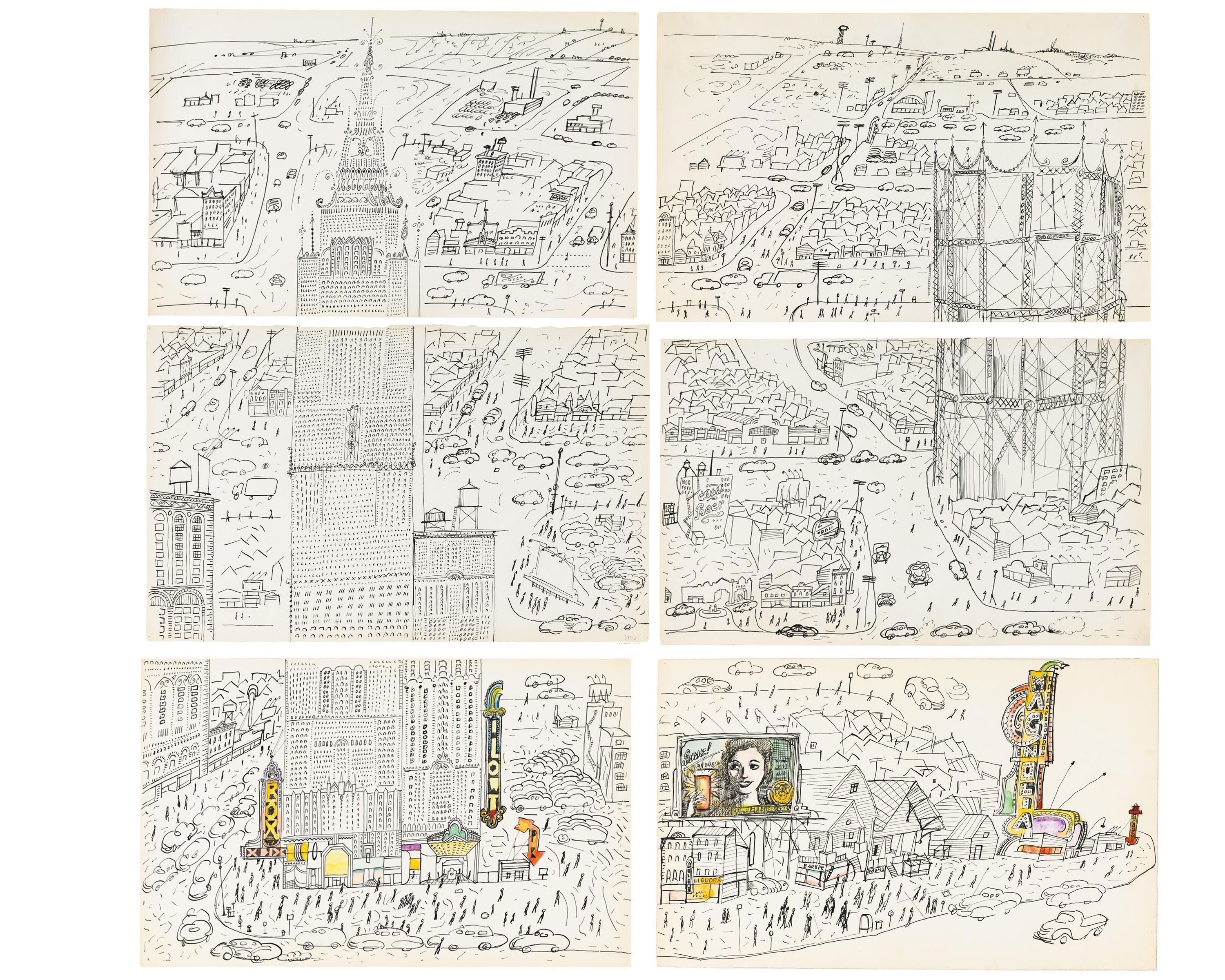 David Byrne & Saul Steinberg, Influence and Affinity at 125 Newbury, photo 2