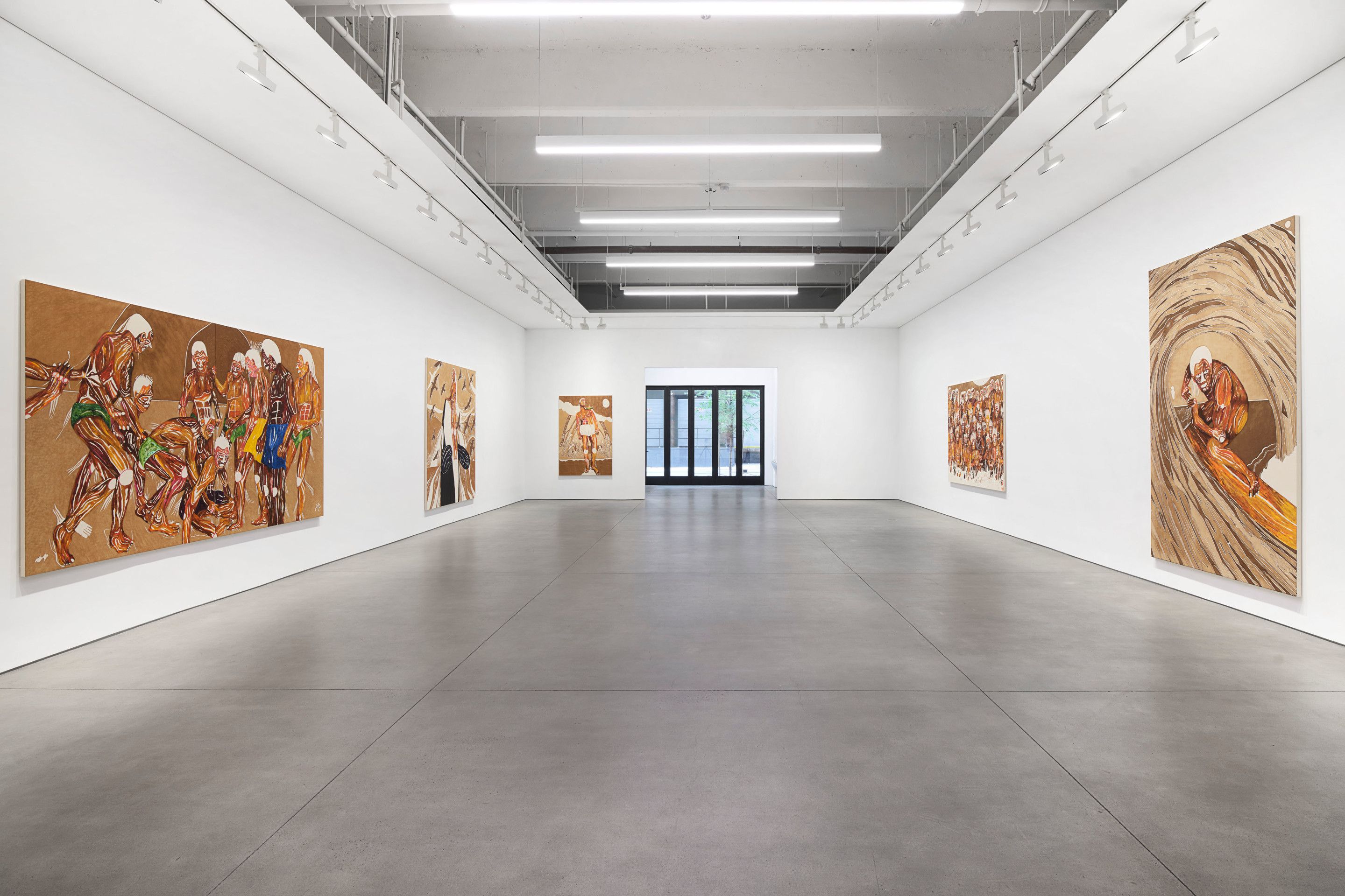 Chase Hall, The Bathers at David Kordansky Gallery, photo 4