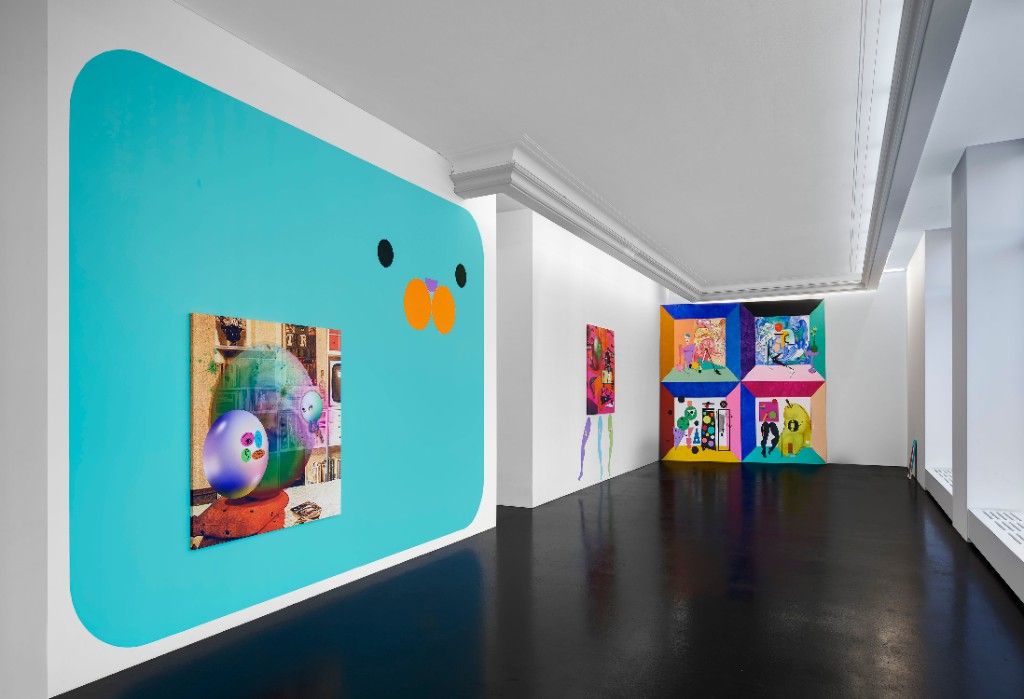 Ad Minoliti, Dollhouse at Peres Projects, photo 3