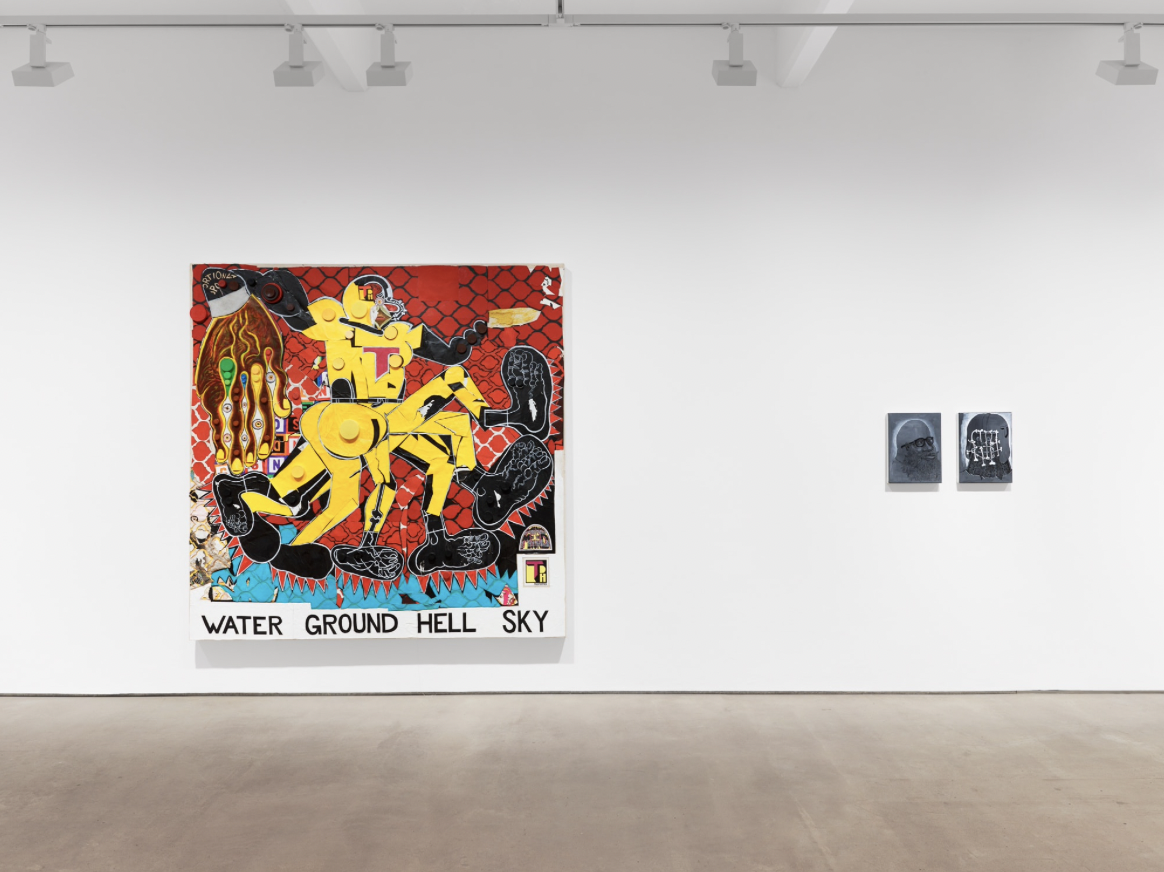 Trenton Doyle Hancock, Water Ground Hell Sky at Hales, photo 8