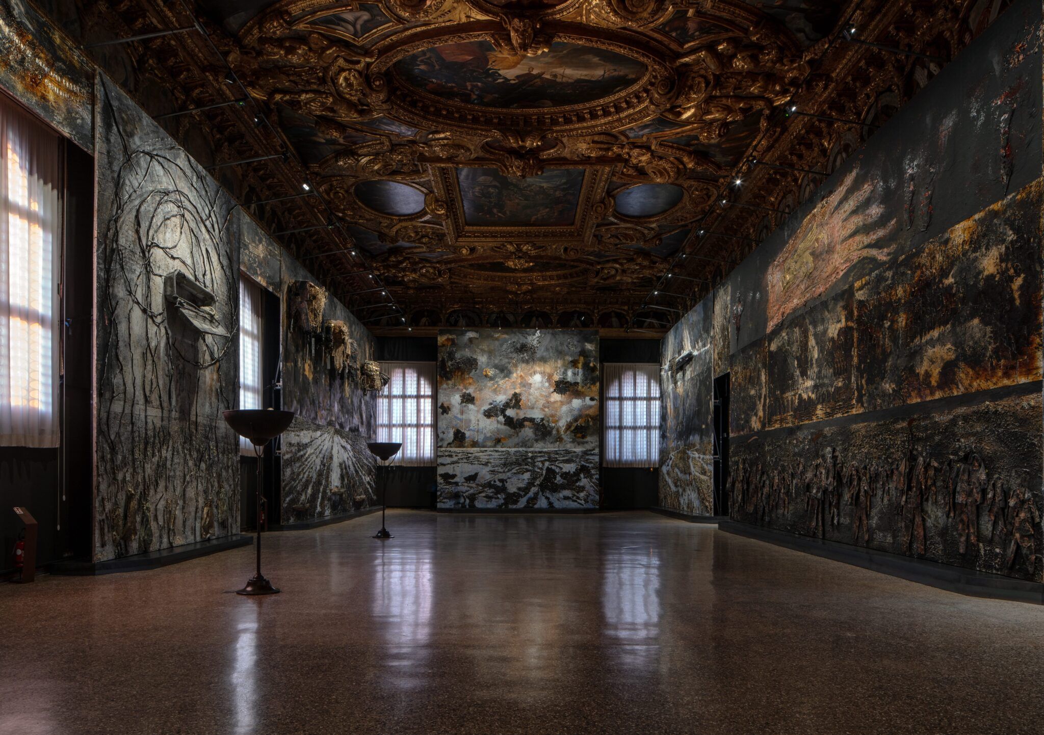 Anselm Kiefer, Questi scritti, quando verranno bruciati, daranno finalmente un po’ di luce (Andrea Emo) at Palazzo Ducale, photo 2