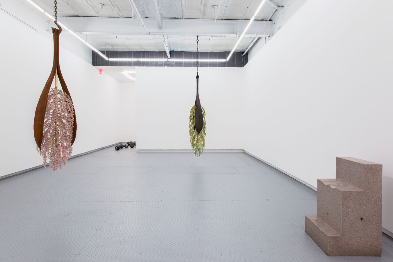 Kathleen Ryan, Pink Hook Iron Eyes at Arsenal Contemporary Art, photo 3