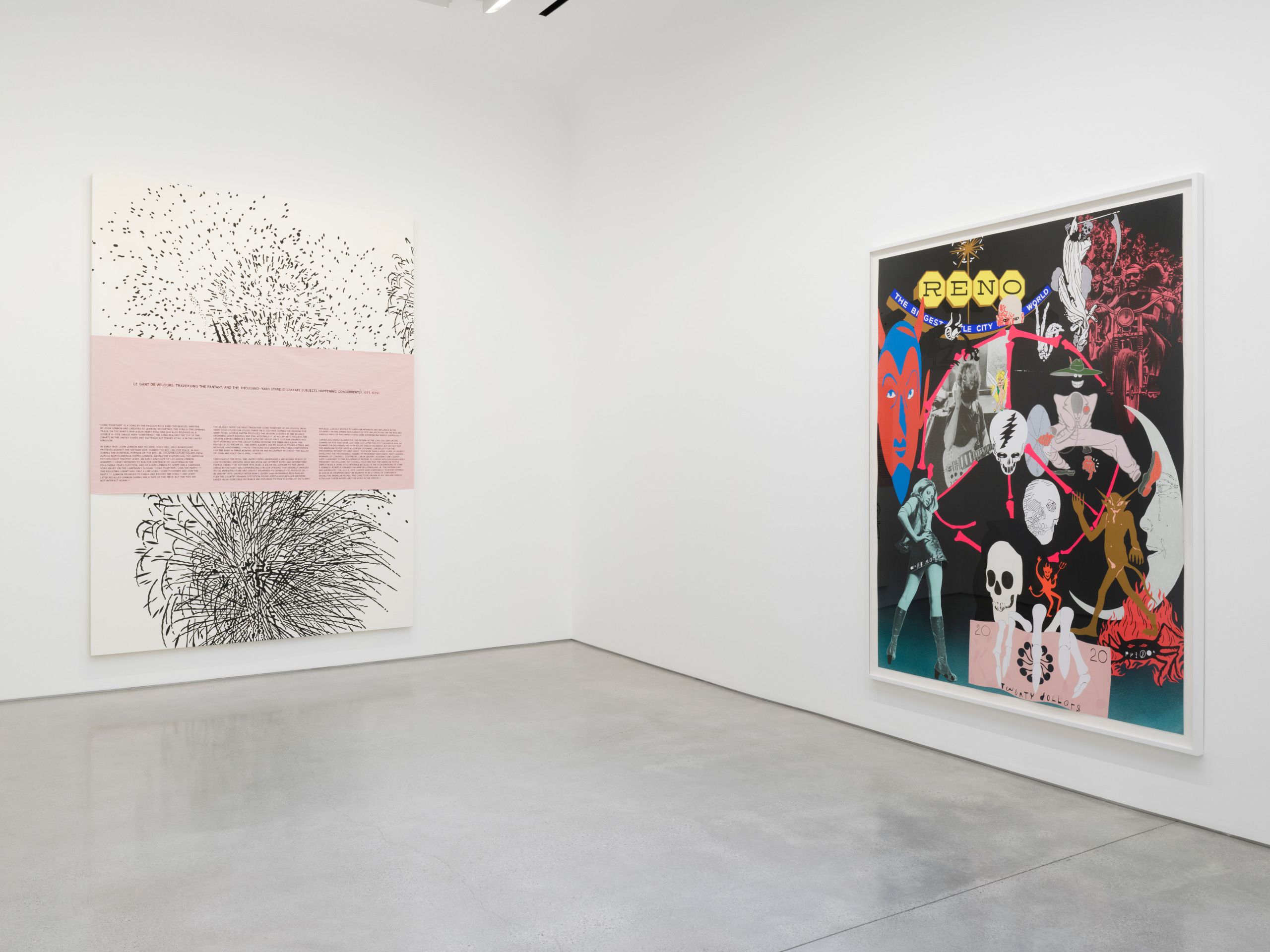 Matthew Brannon, Le Gant de Velours, Traversing the Fantasy, and the Thousand-Yard Stare (Disparate Subjects Happening Concurrently, 1977–1979) at David Kordansky Gallery, photo 10