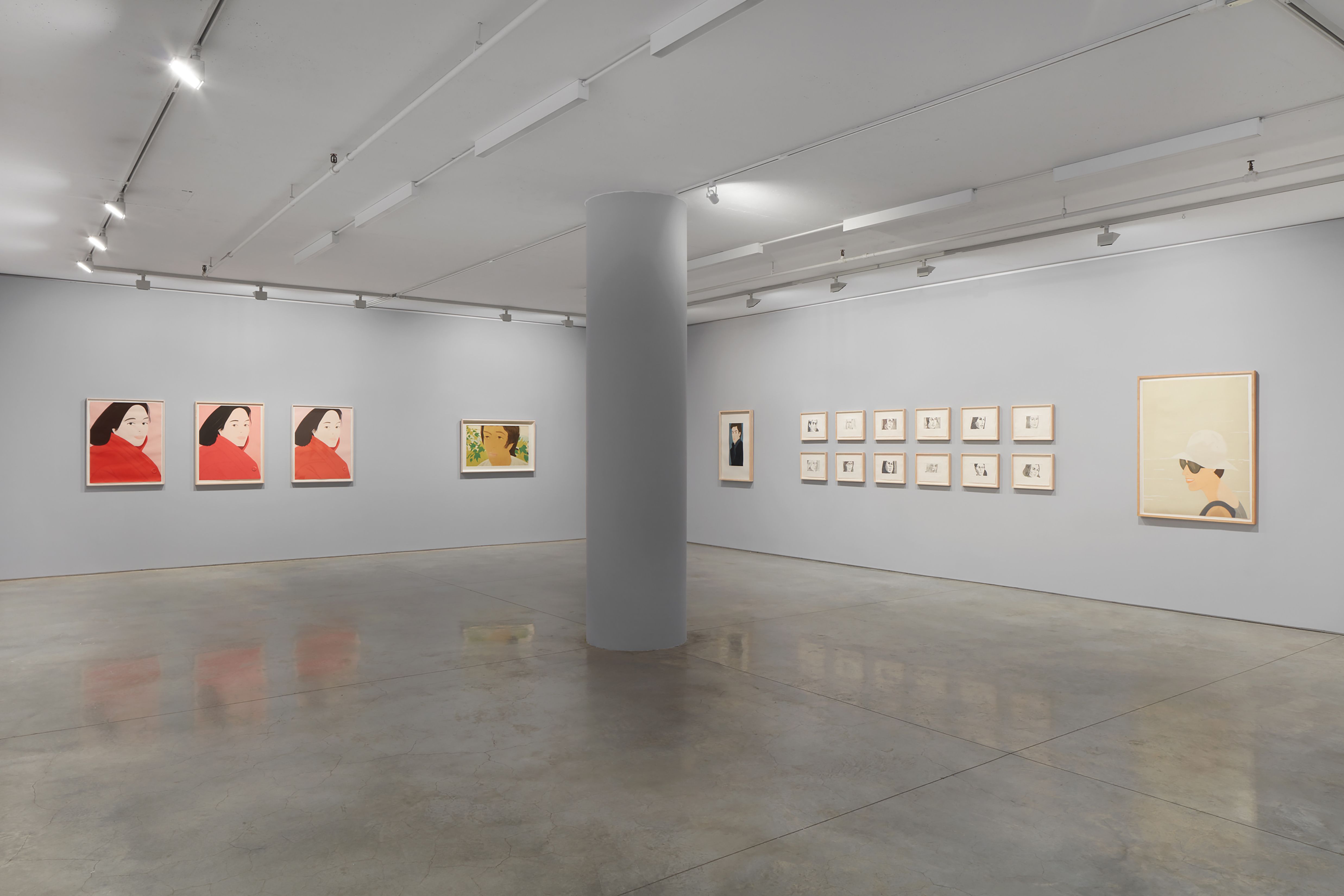 Alex Katz, Portraits at Marlborough, photo 4