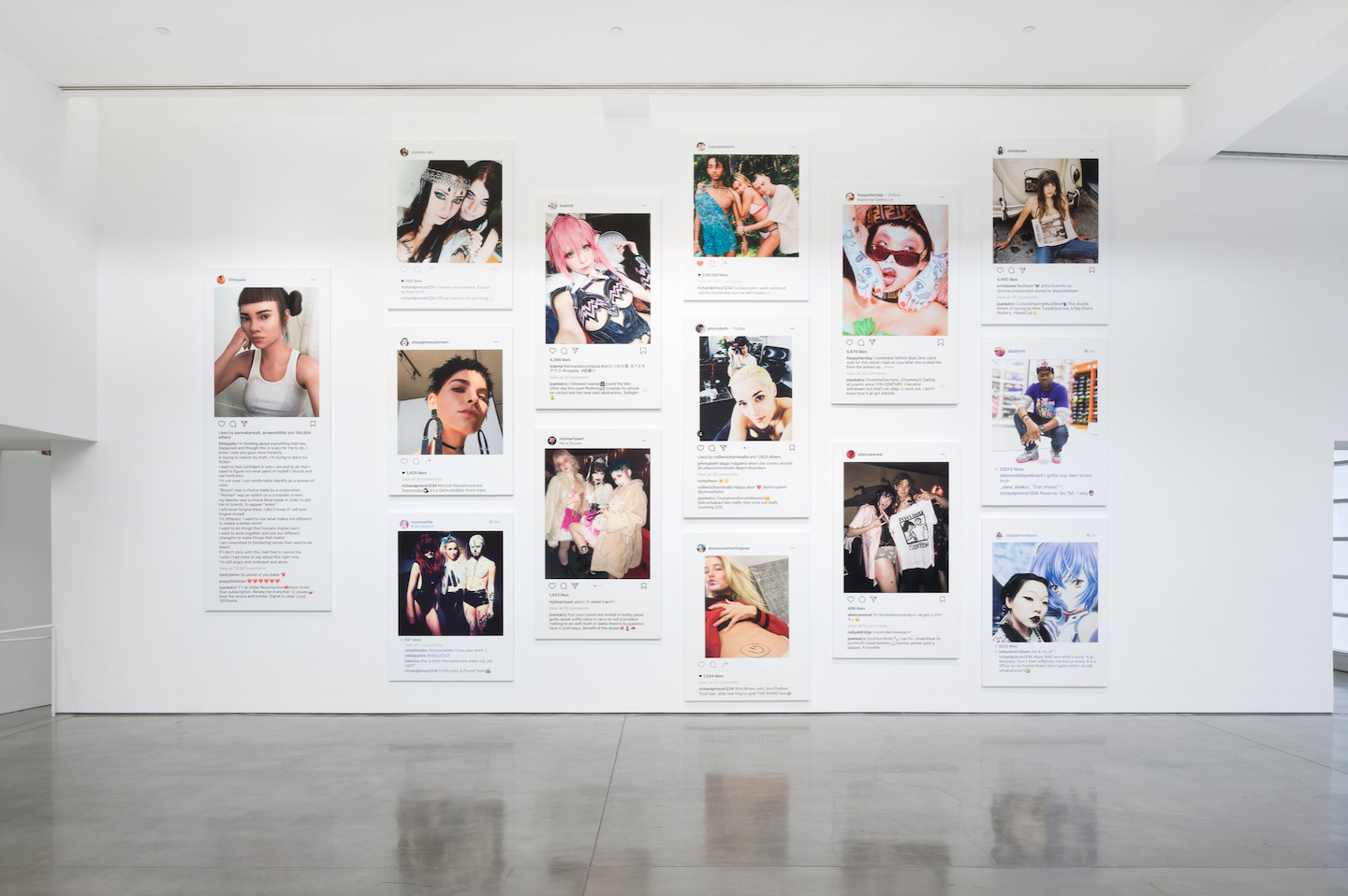 Richard Prince, New Portraits at Gagosian, photo 4