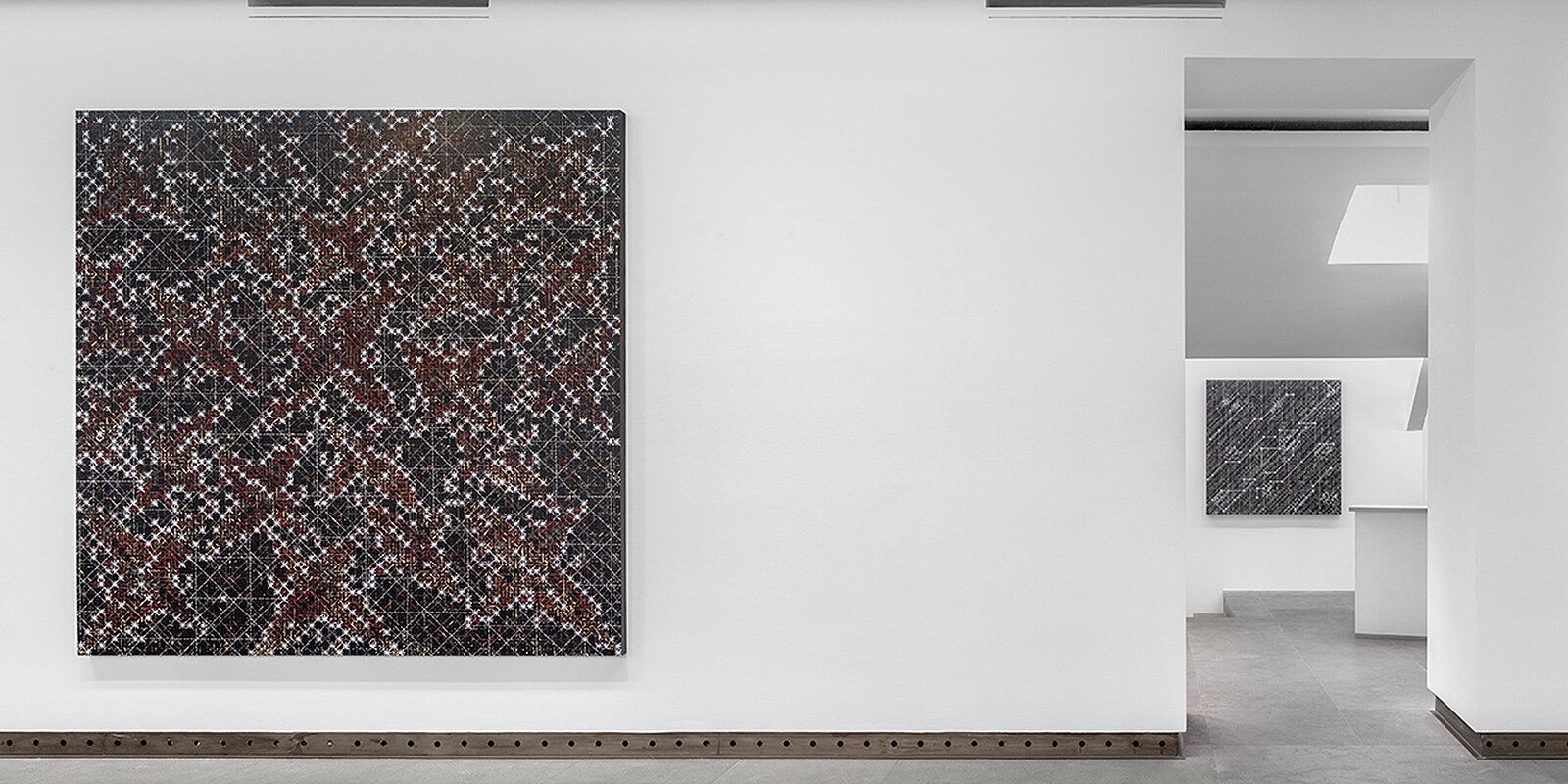 Ding Yi, Constellations at Karsten Greve, photo 3