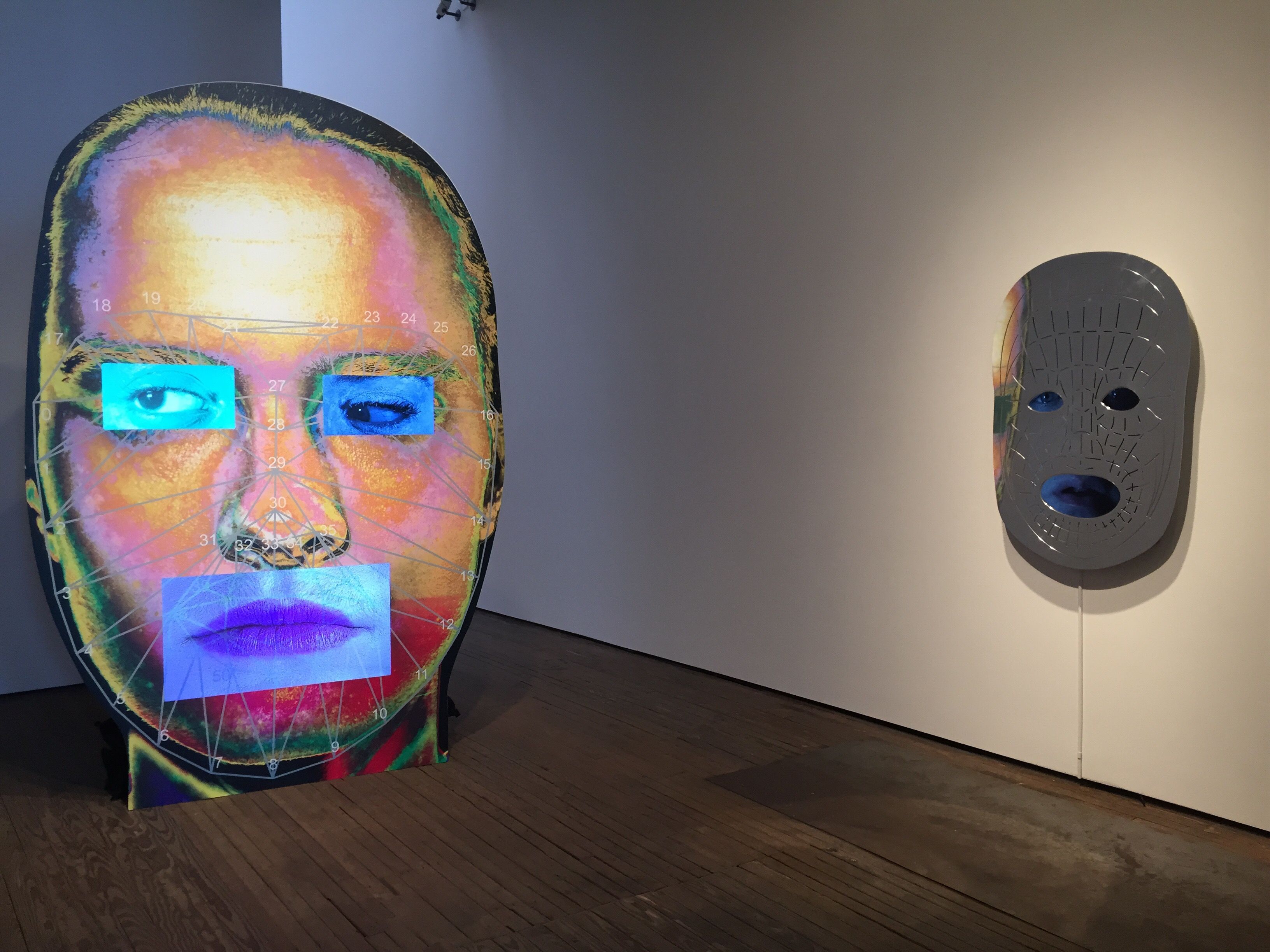 Tony Oursler, Tony Oursler at Lehmann Maupin, photo 4