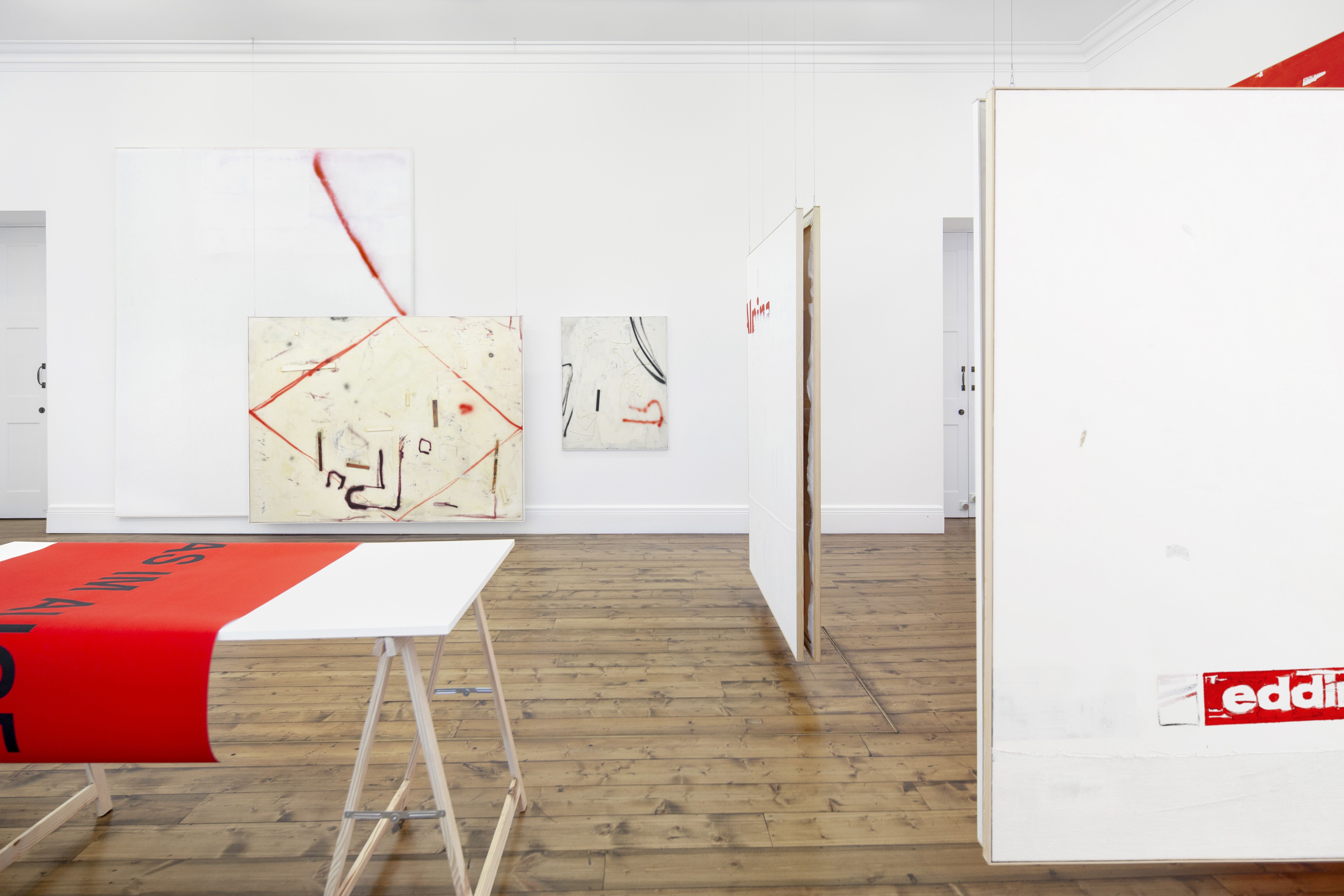David Ostrowski, The Thin Red Line at Sprüth Magers, photo 3