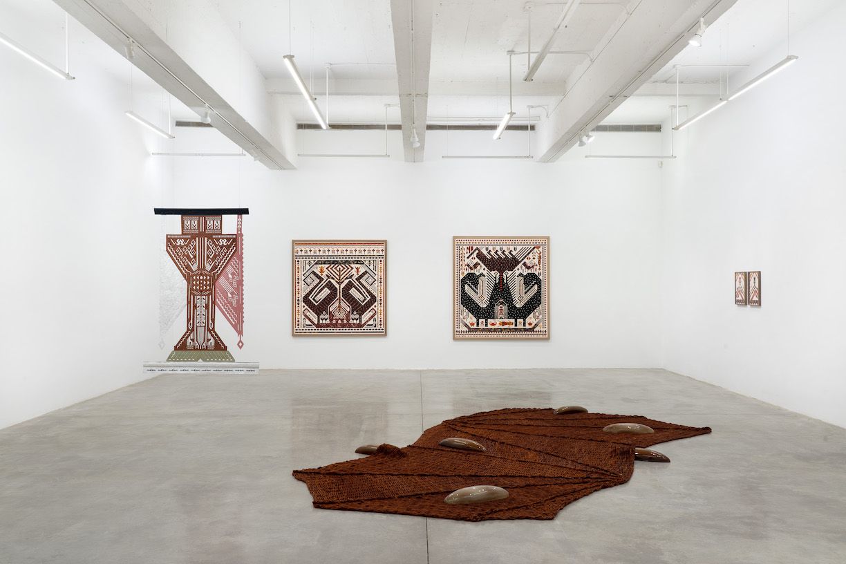 Jennifer Tee, Ancestral Beginnings, Sessile Beings at Tina Kim, photo 2