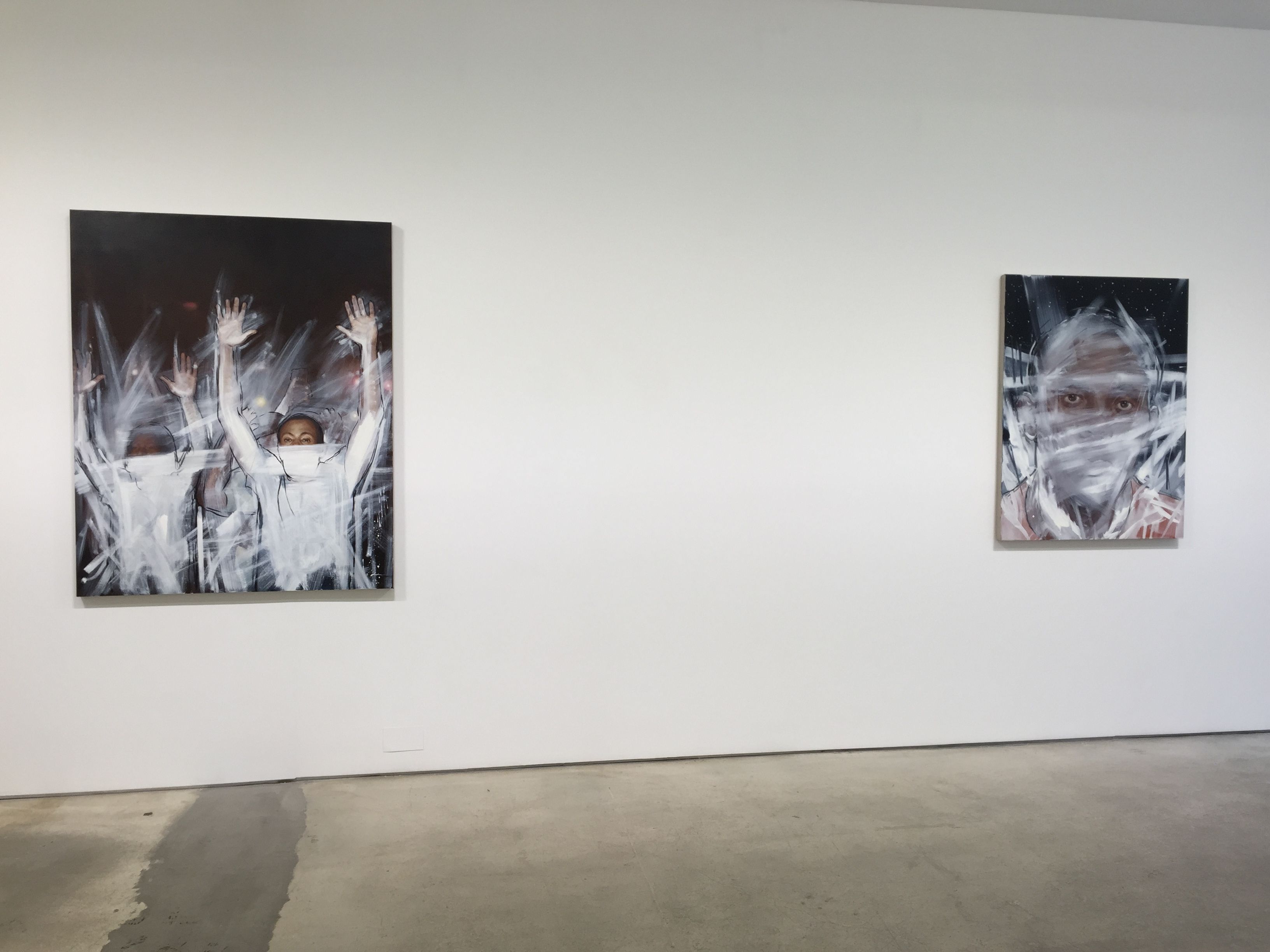 Titus Kaphar, Asphalt and Chalk at Jack Shainman, photo 2