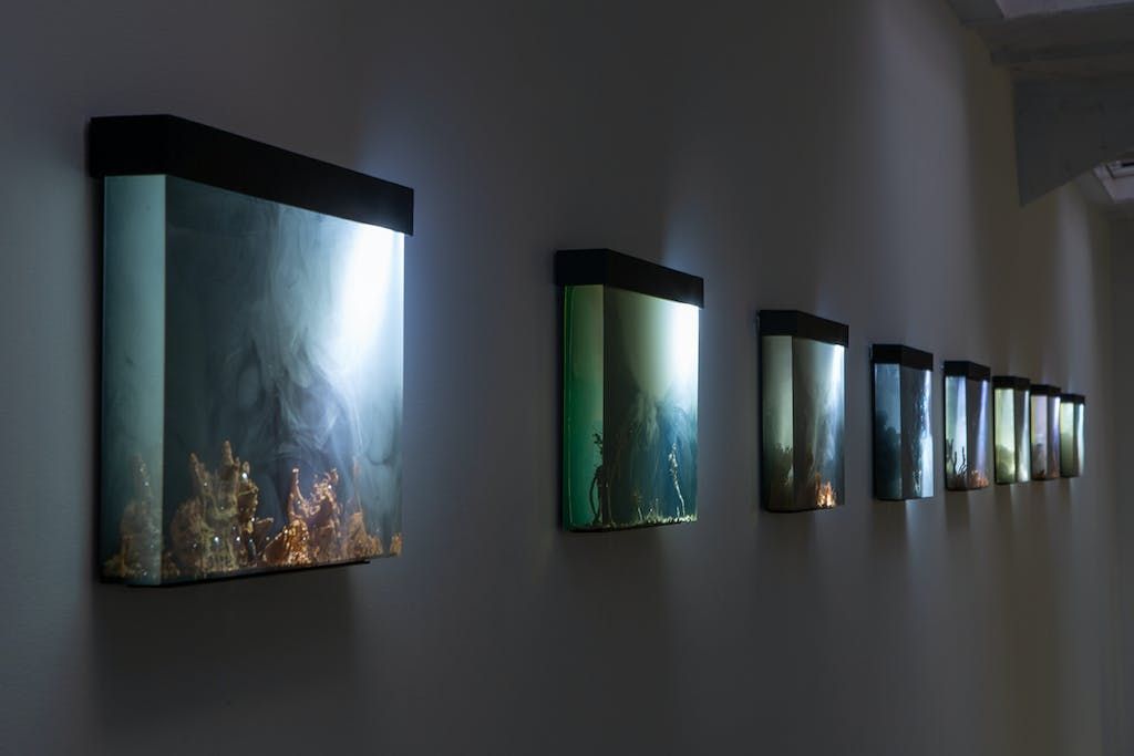 Hicham Berrada, Vestiges at Mennour, photo 3