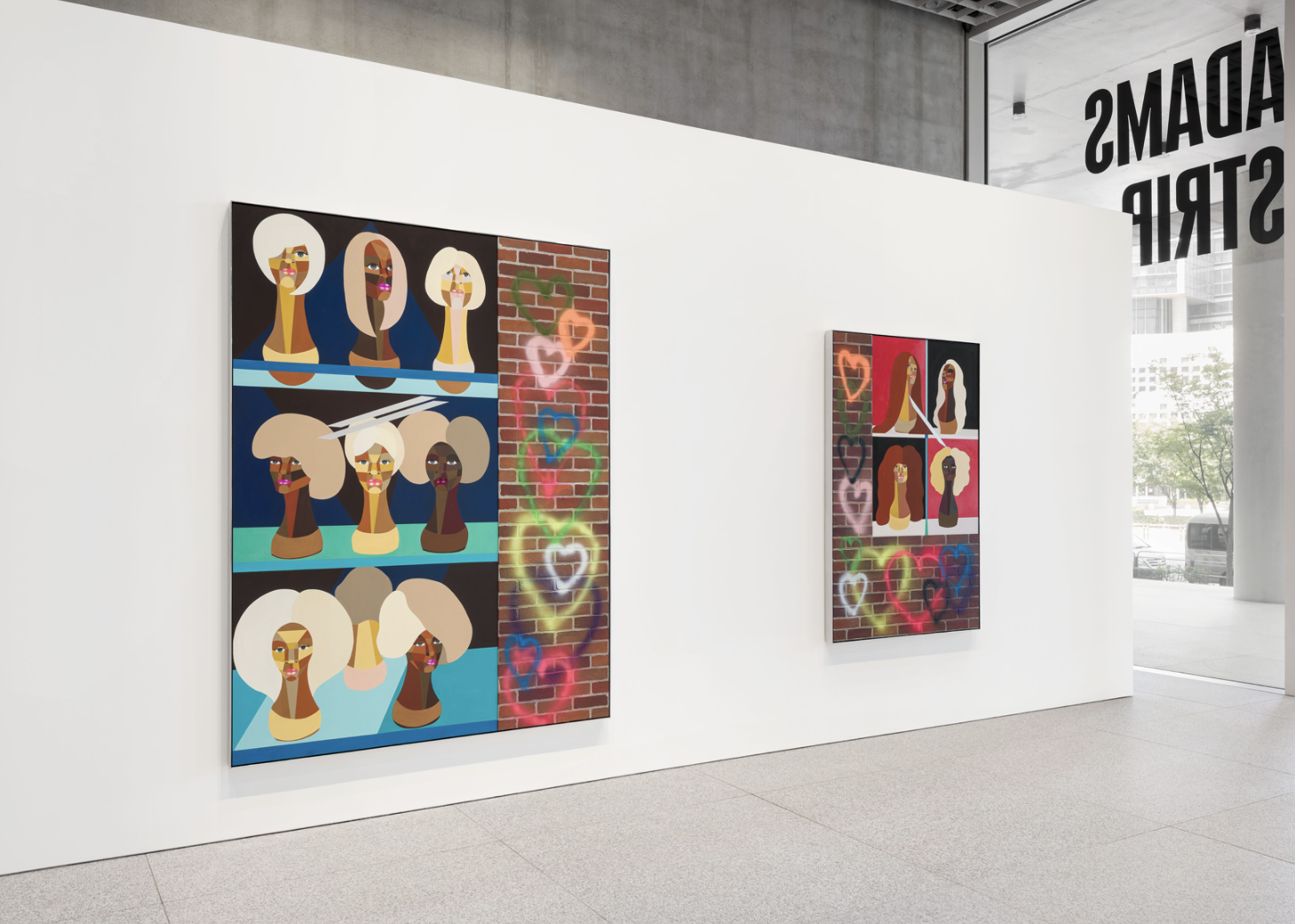 Derrick Adams, The Strip at Gagosian at APMA Cabinet, photo 5
