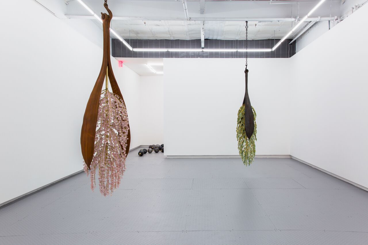 Kathleen Ryan, Pink Hook Iron Eyes at Arsenal Contemporary Art, photo 4