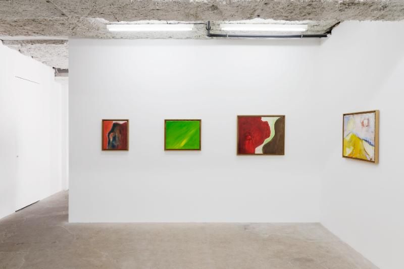 Simone Fattal, Paintings and Ceramics at Balice Hertling, photo 2