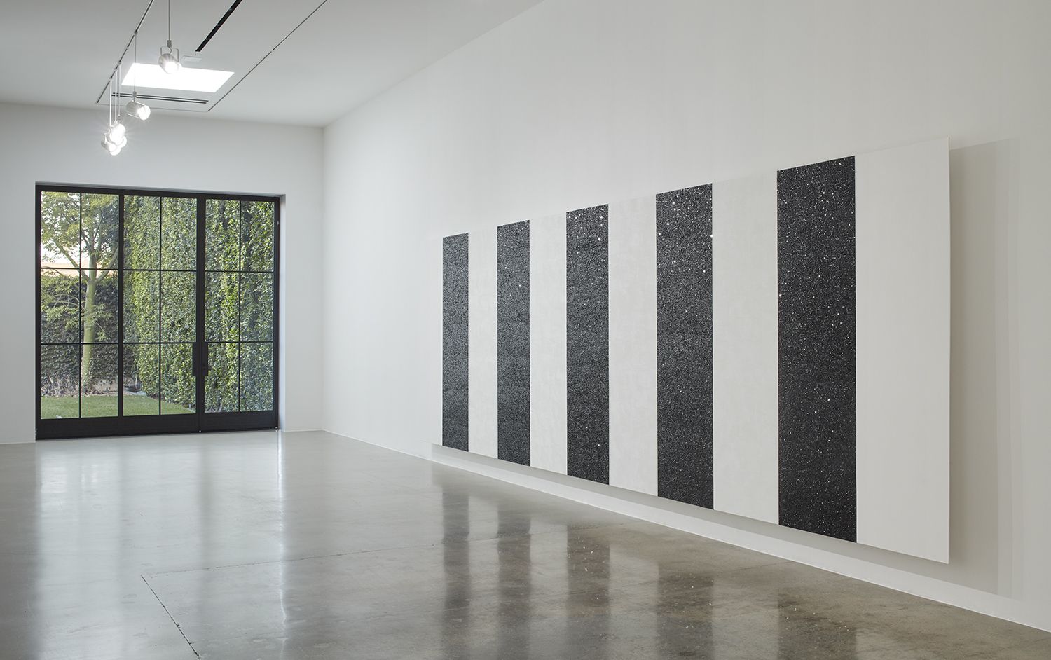 Mary Corse, Then and Now at Kayne Griffin Corcoran, photo 2