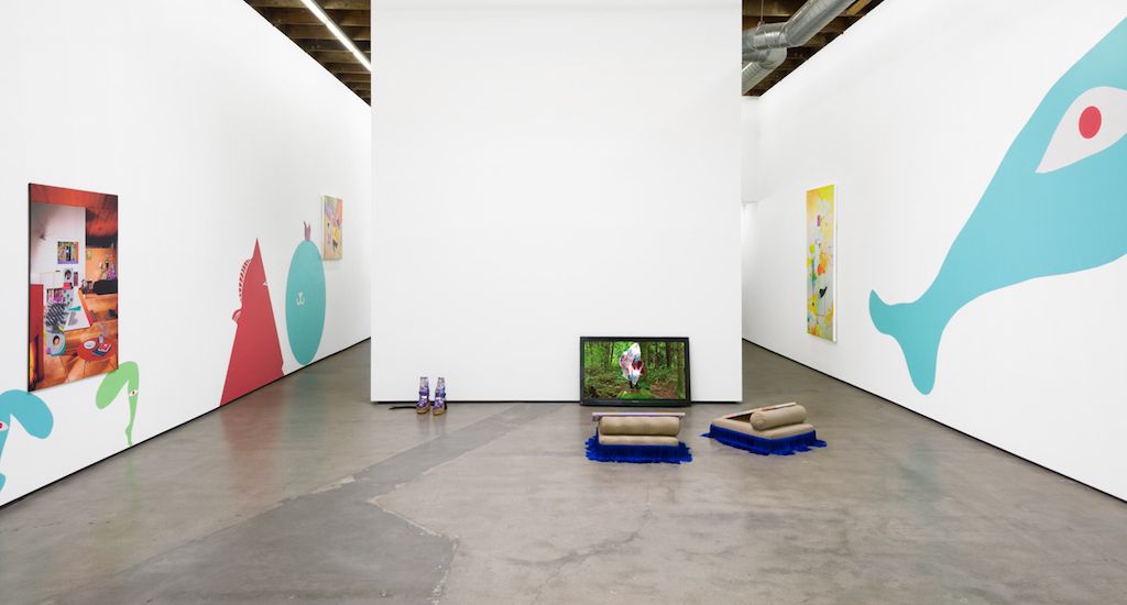 Ad Minoliti, G.S.F.C. 2.0 (Geometrical Sci-Fi Cyborg) at Cherry and Martin, photo 2
