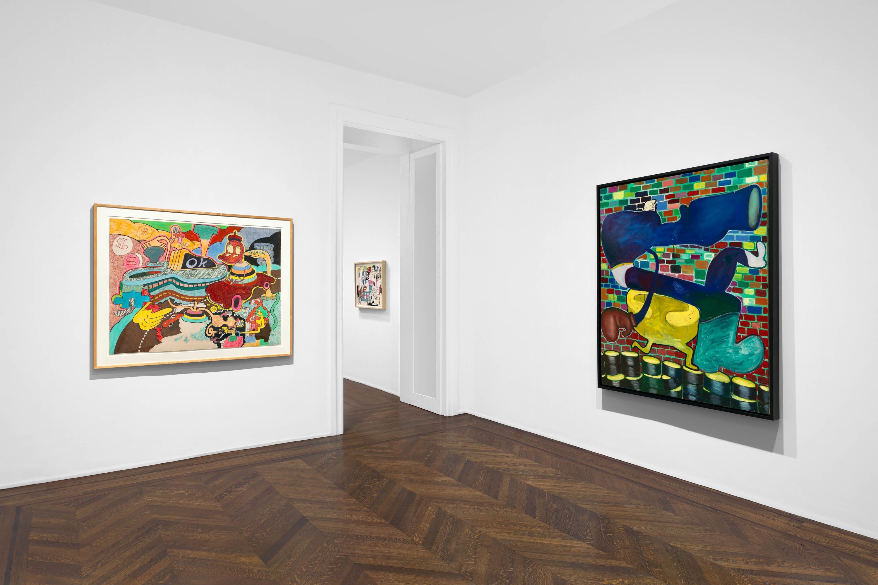 Peter Saul, Murder in the Kitchen, Early Works at Michael Werner, photo 9