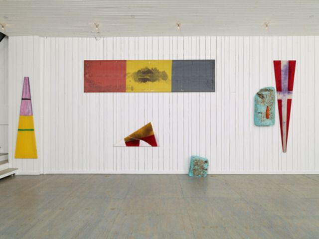 Julian Schnabel, Flag Painting at Karma, photo 4