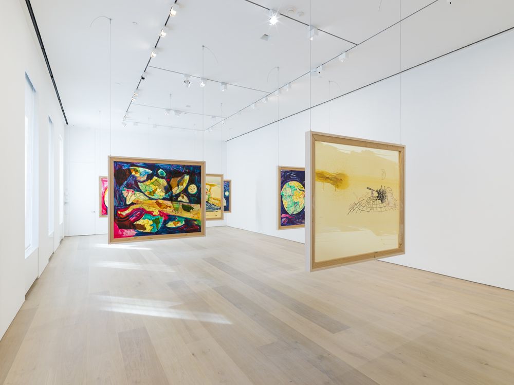 Sigmar Polke, Eine Winterreise at David Zwirner, photo 10