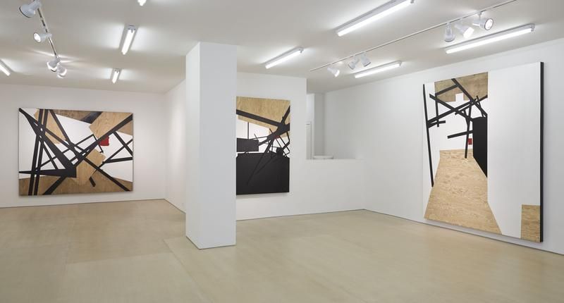 Serge Alain Nitegeka, Morphings In Black at Boesky East, photo 2