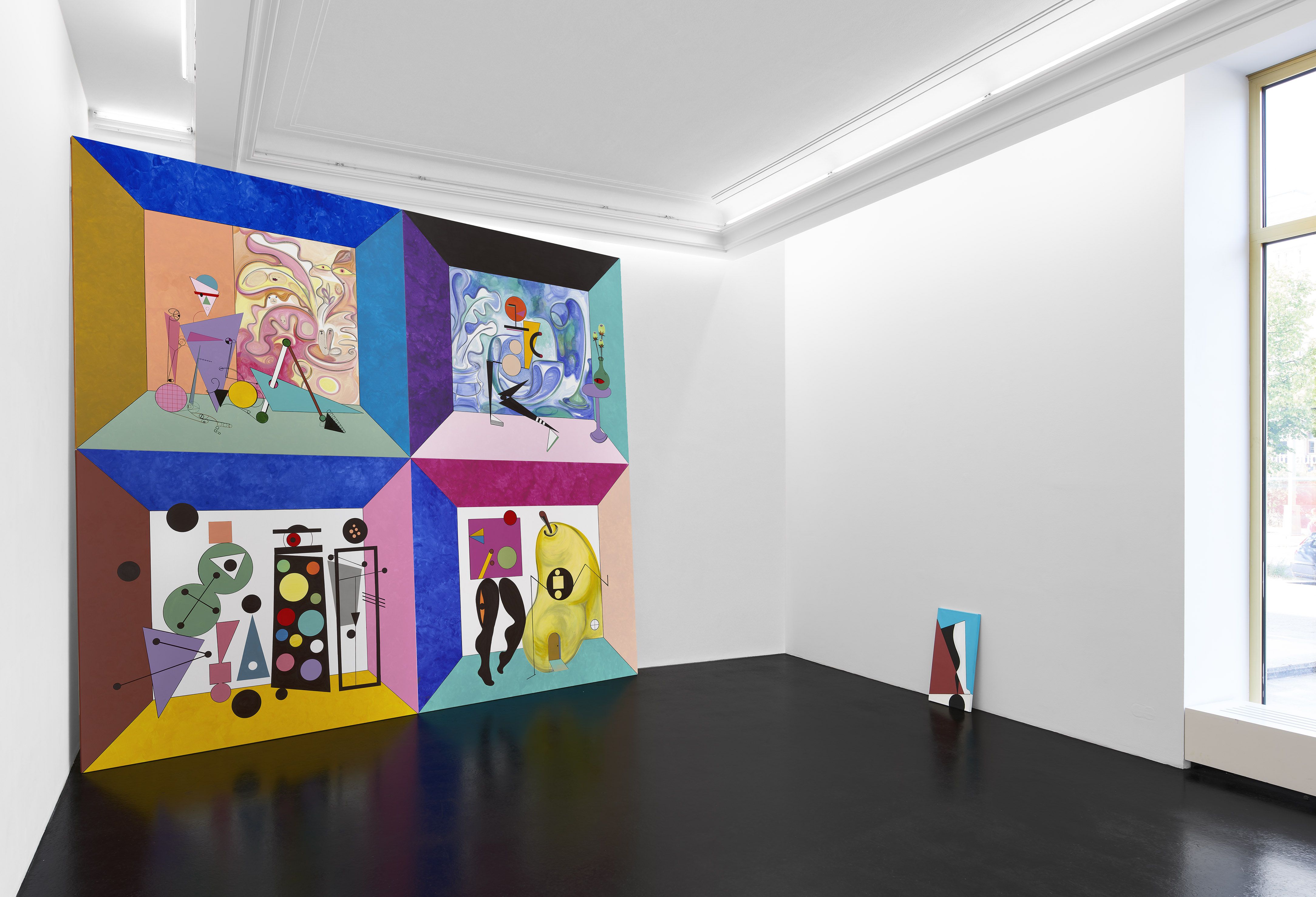 Ad Minoliti, Dollhouse at Peres Projects, photo 4