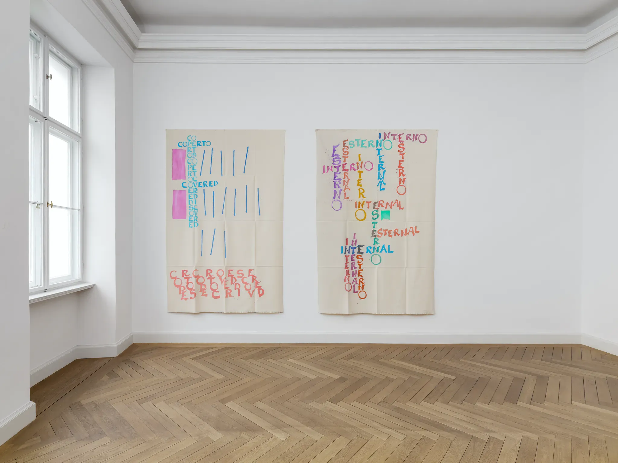 Giorgio Griffa, Tempo Infinito e Nontempo at Kewenig, photo 4