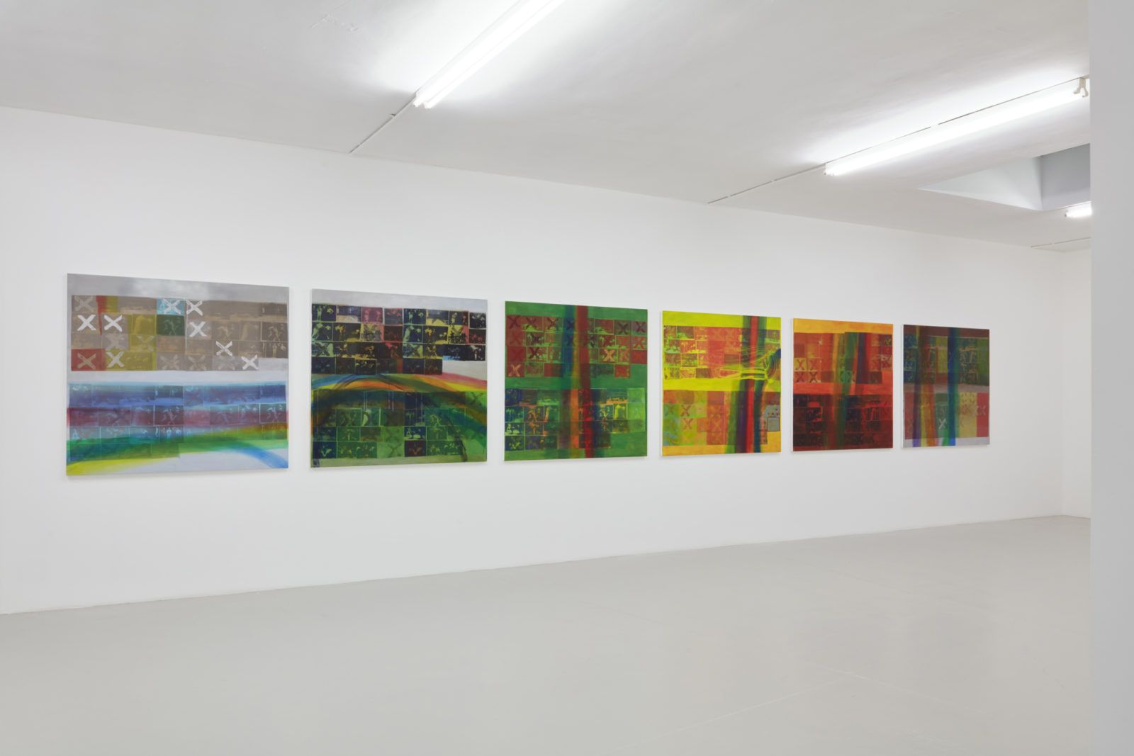 Rochelle Feinstein, Rainbow Room / The Year In Hate at Campoli Presti, photo 2