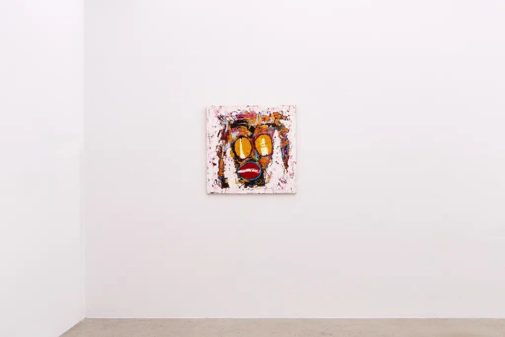 Jack Kabangu, Dark Face Paintings at Theo, photo 3