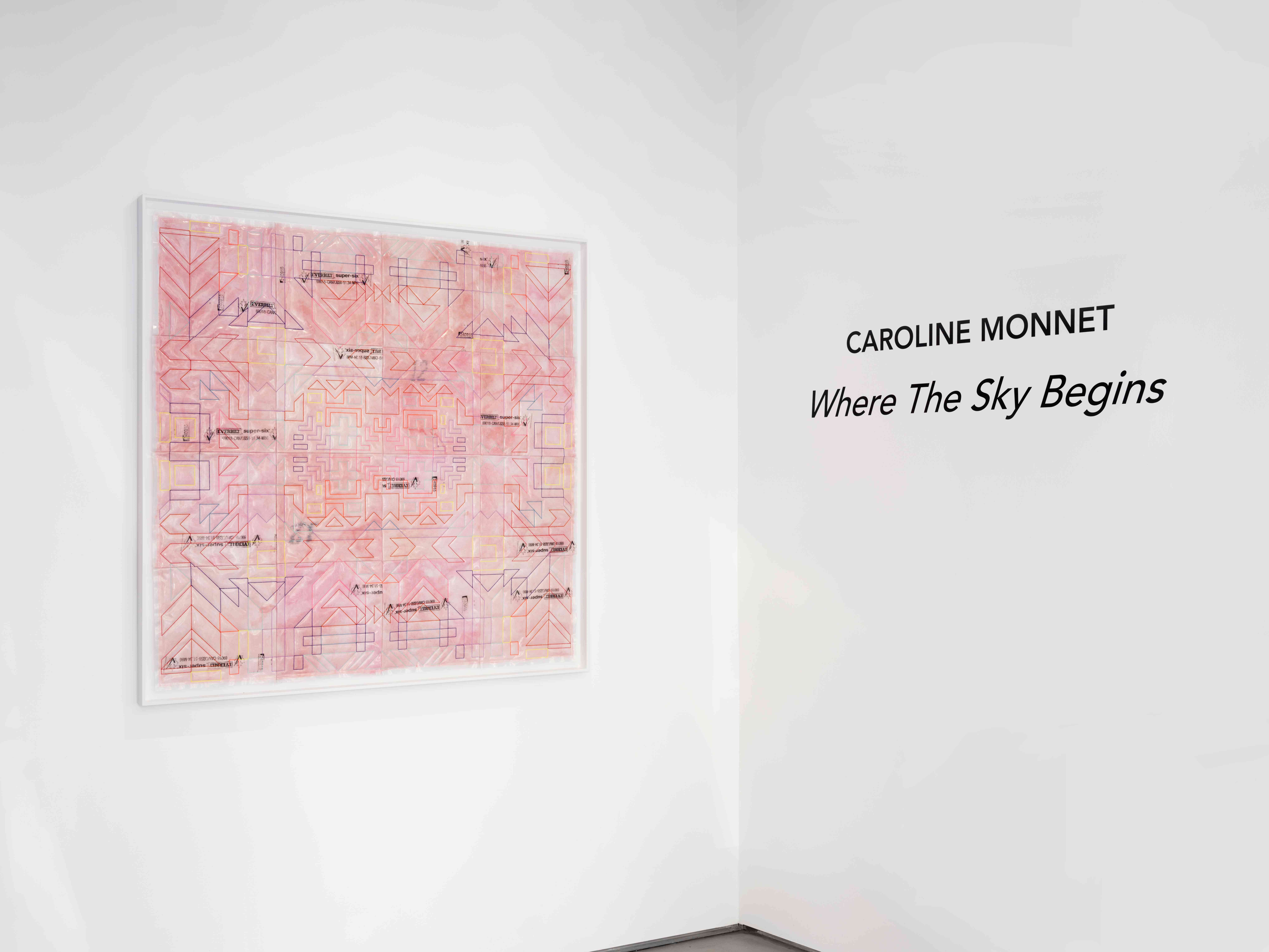 Caroline Monnet, Where The Sky Begins at Nunu Fine Art, photo 9