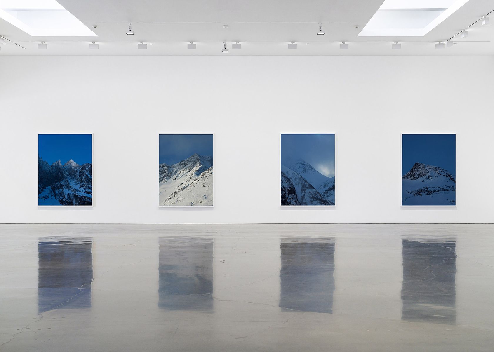 Catherine Opie, Holding Blue at Regen Projects, photo 2