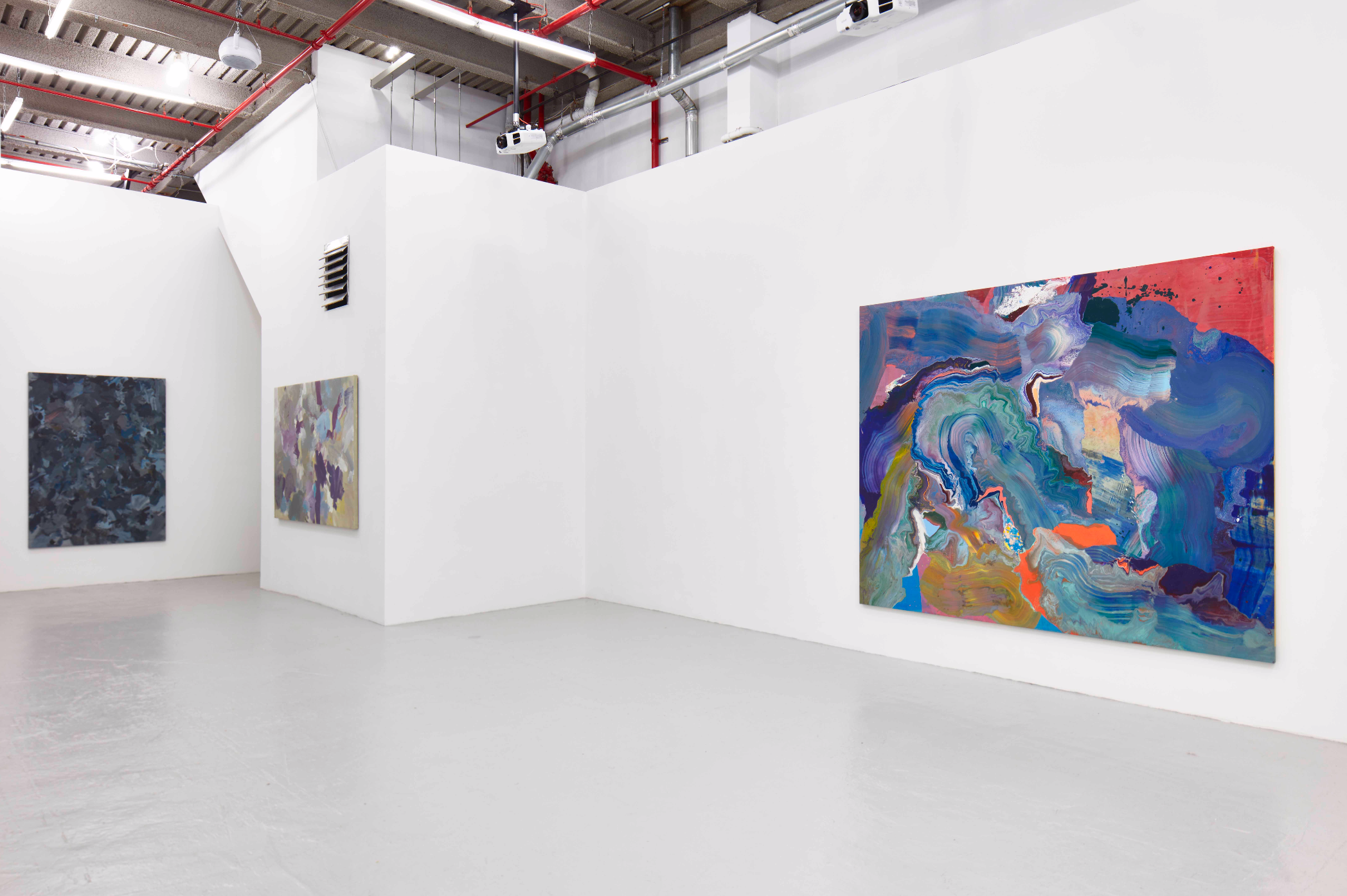 Elliott Lloyd, Color Wave, Paintings from 1973 to 1977 at David Richard Gallery, photo 9