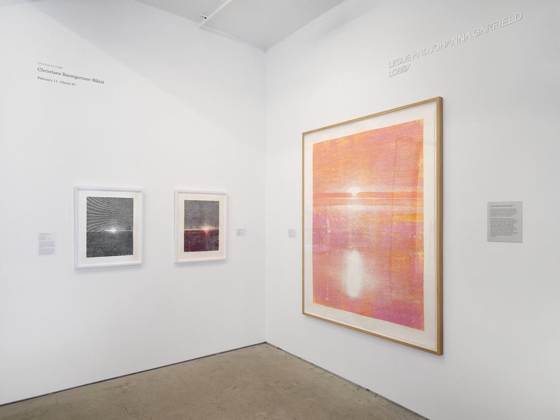 Christiane Baumgartner, Bikini at Print Center New York, photo 2
