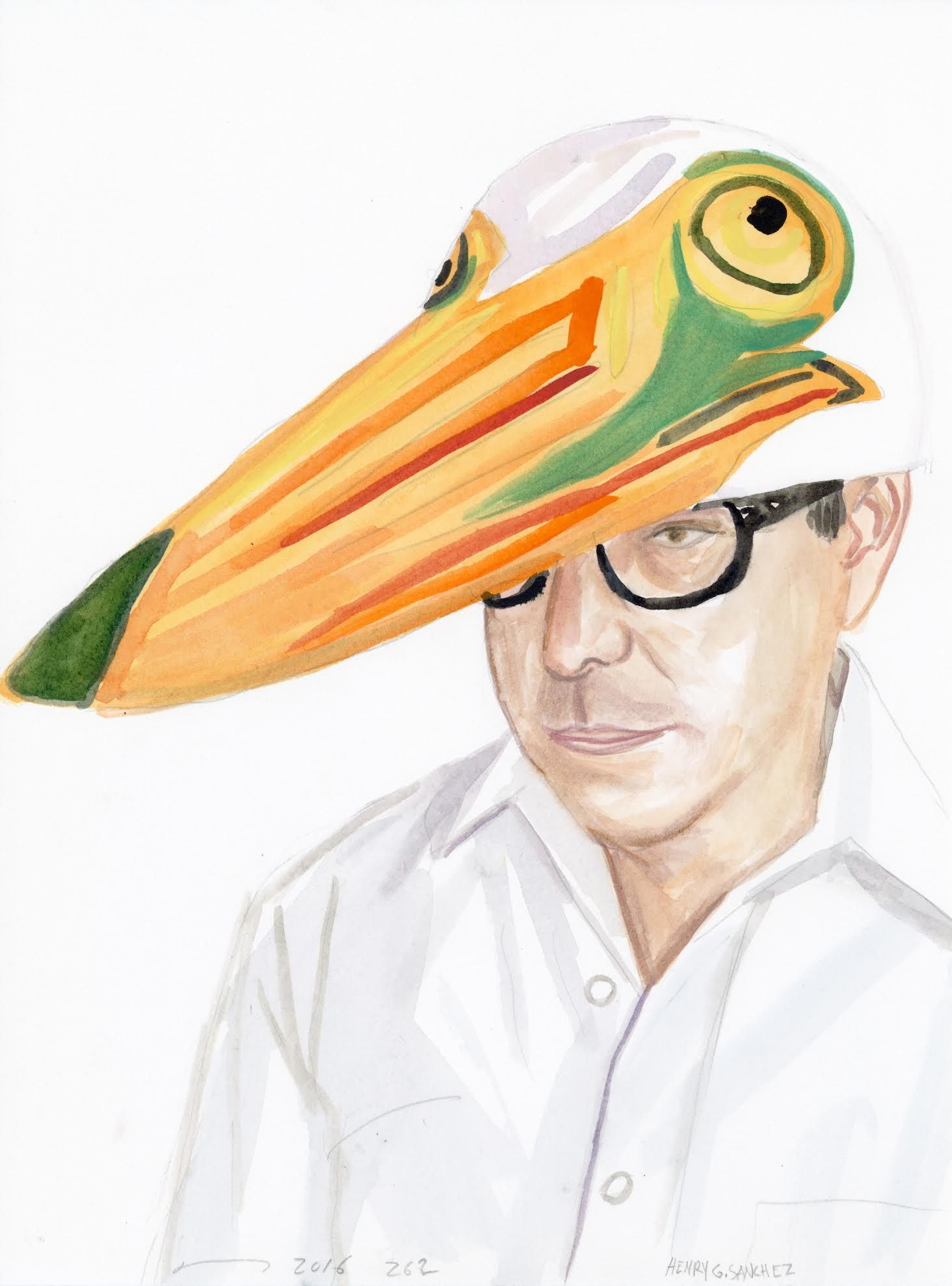 Brenda Zlamany, 366: A Watercolor Portrait a Day at The Opening Gallery, photo 3