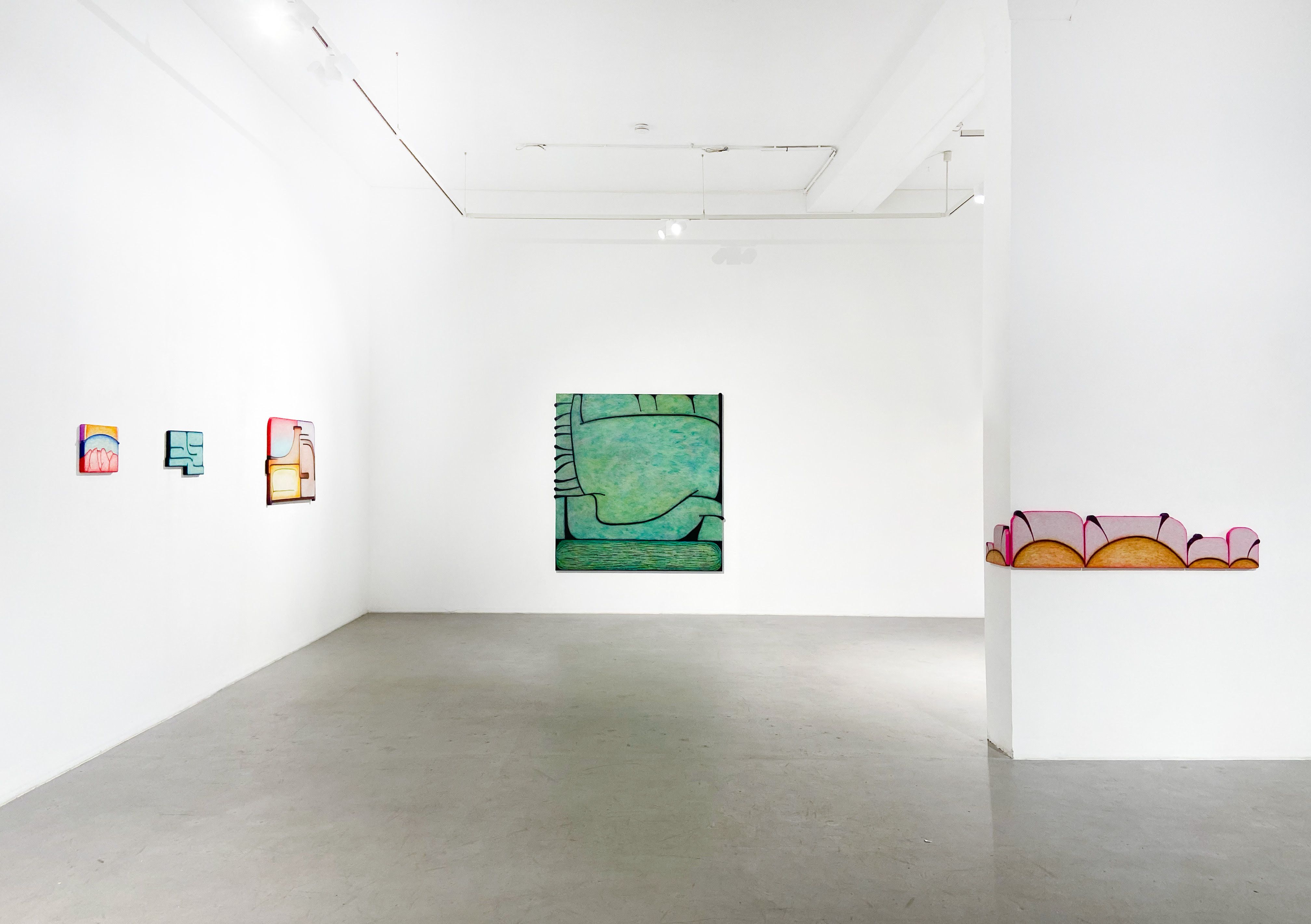 Gabriela Giroletti, Among Ripples and Folds at Kristin Hjellegjerde, photo 2