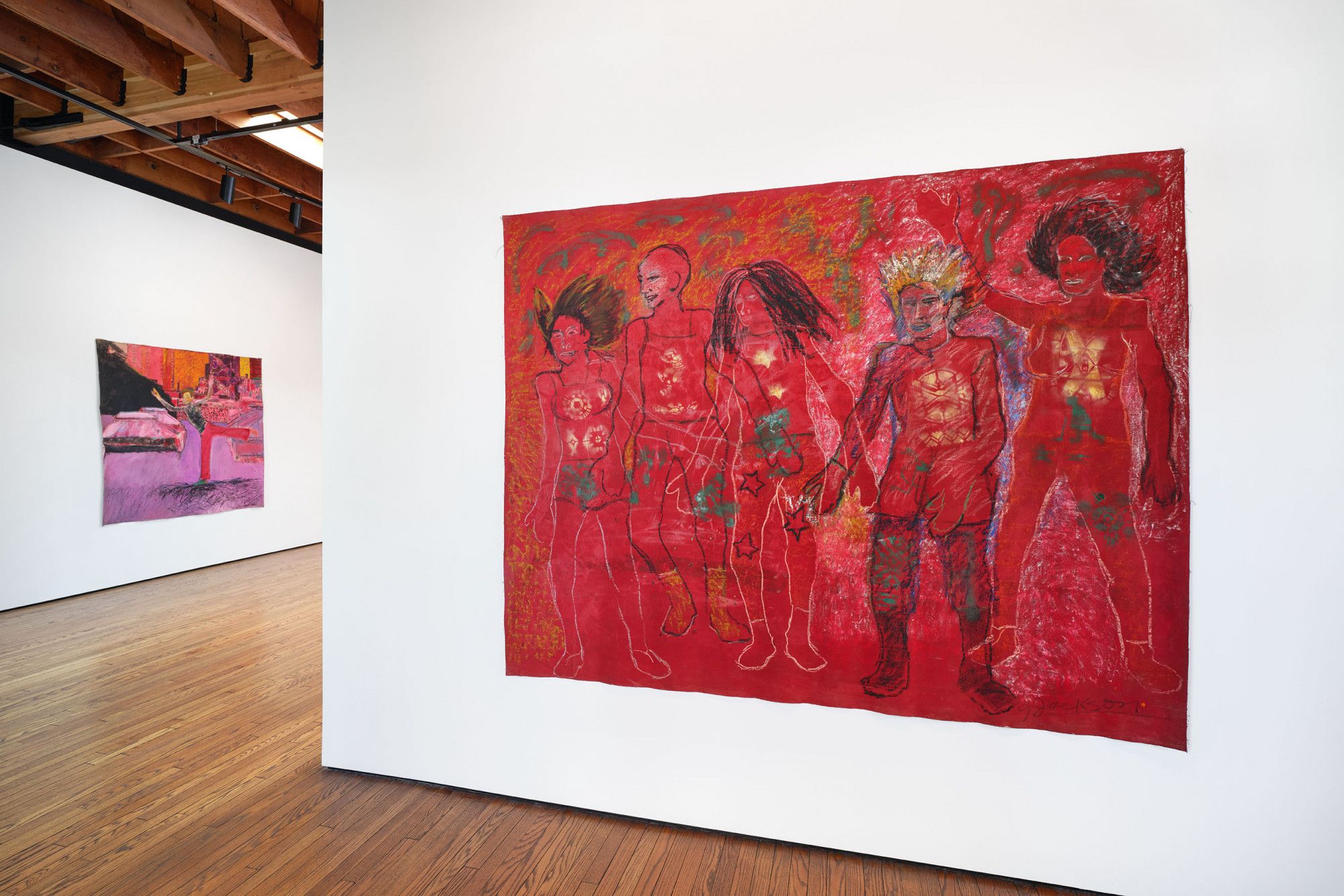 Gerald Jackson, The Rooftop Paintings at 255 Bowery at Parker Gallery, photo 6
