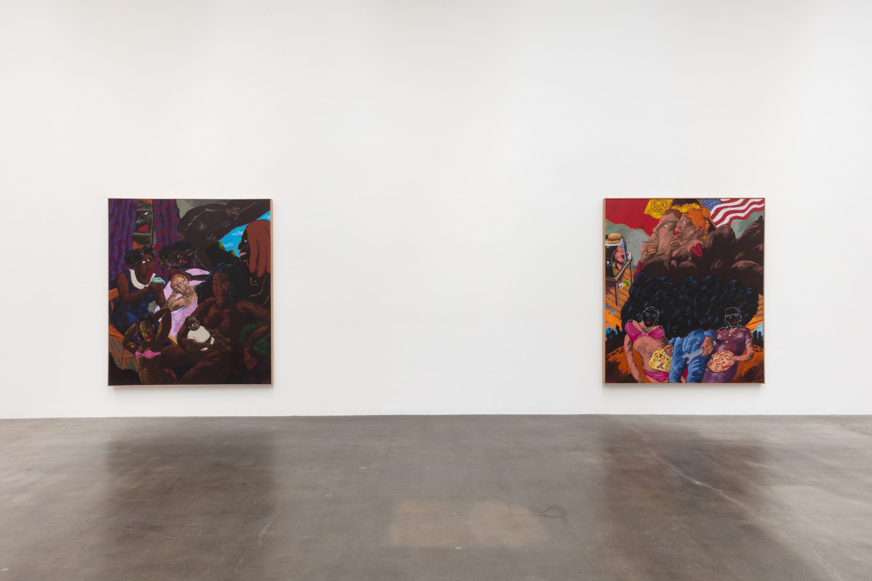 Robert Colescott, The Anansean World of Robert Colescott at Blum, photo 2