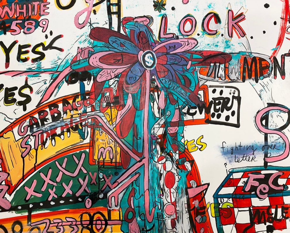 Jason McLean, As Seen on TV at Van Der Plas Gallery, photo 4